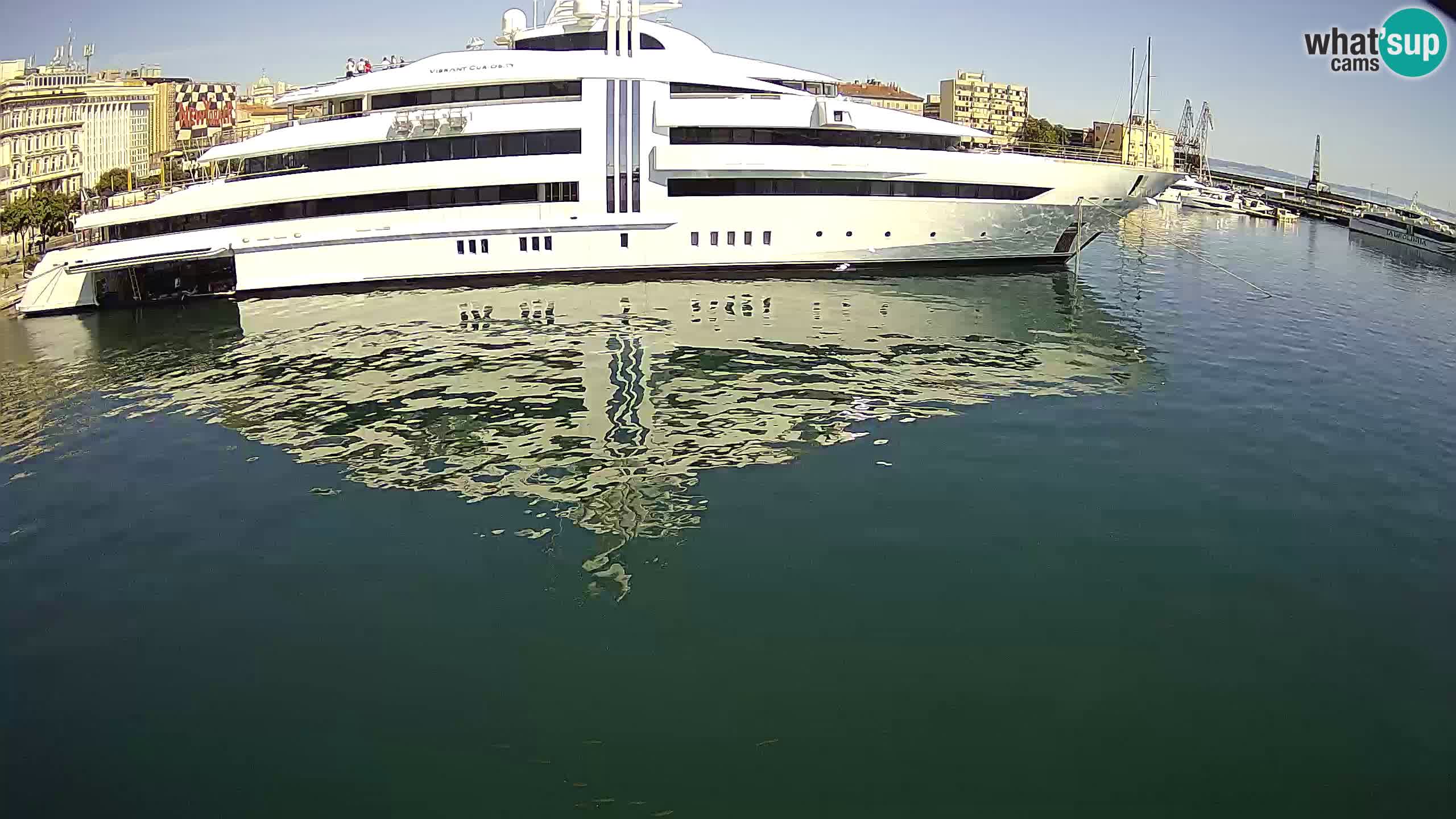 Botel Marina – Fiume live webcam