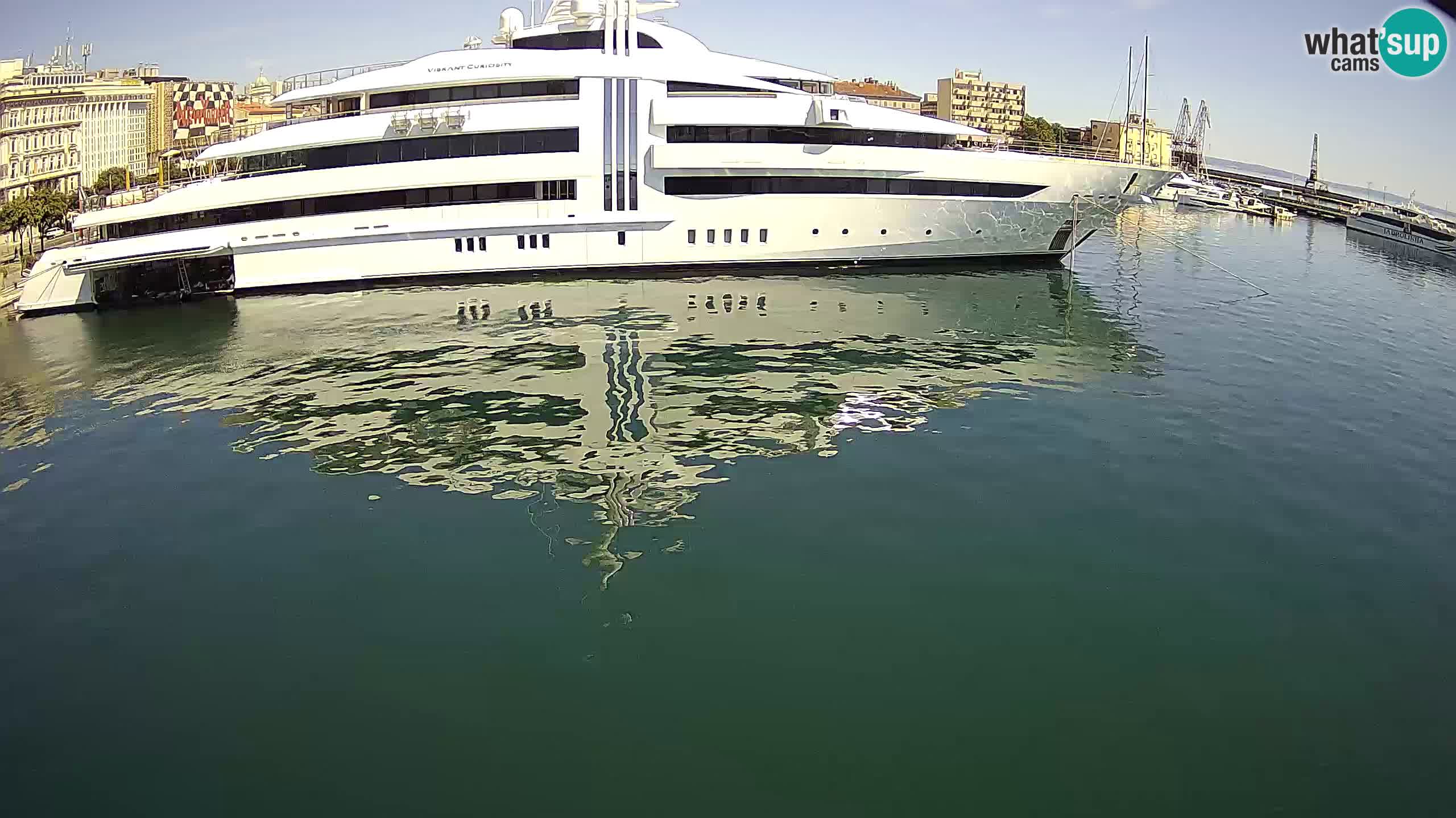 Botel Marina – Rijeka webcam