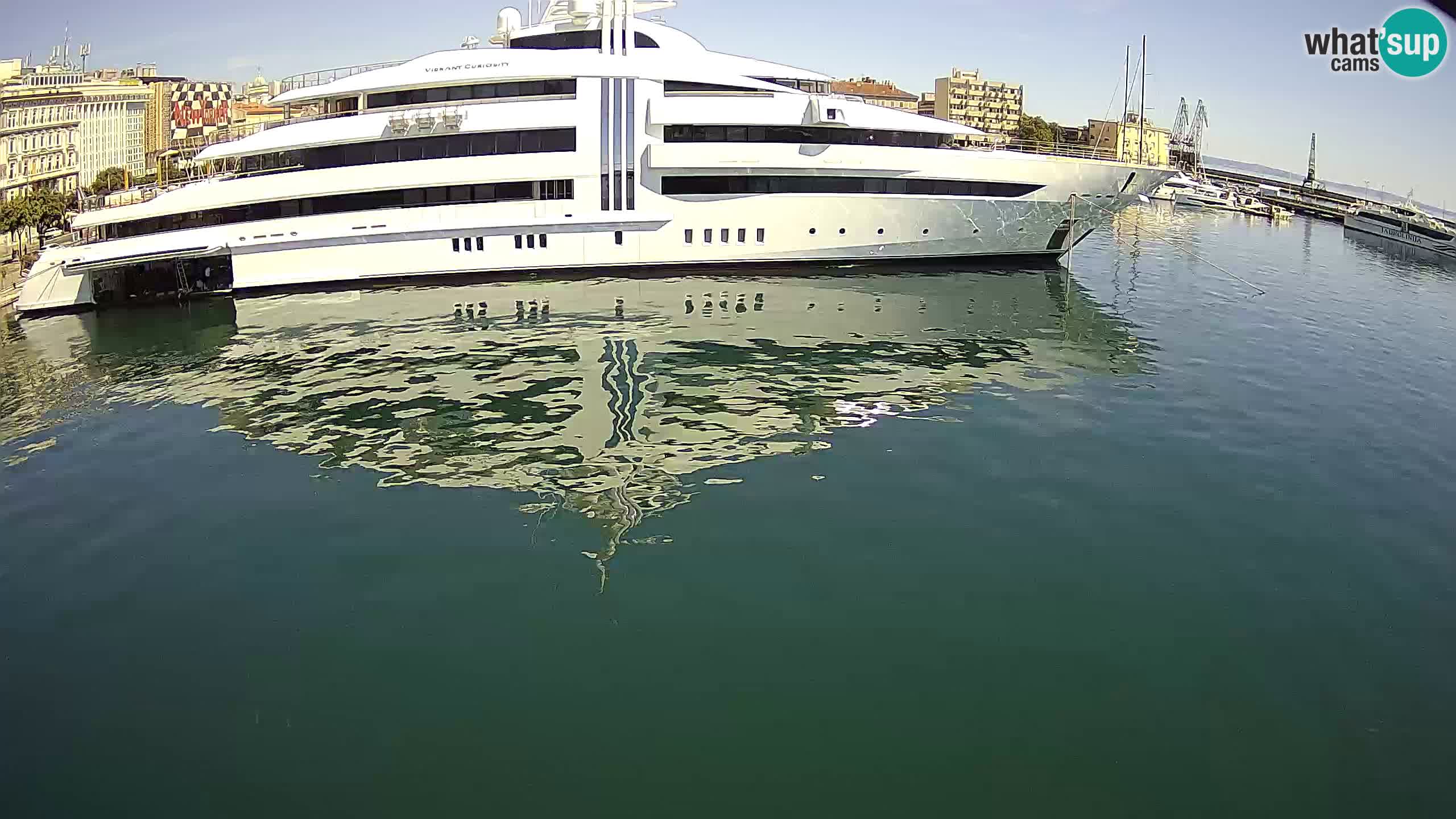 Rijeka – Botel Marina webcam en direct
