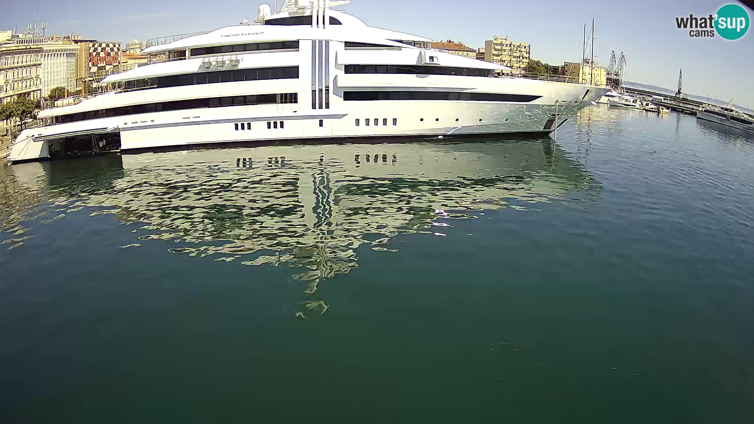 Botel Marina – Rijeka webcam