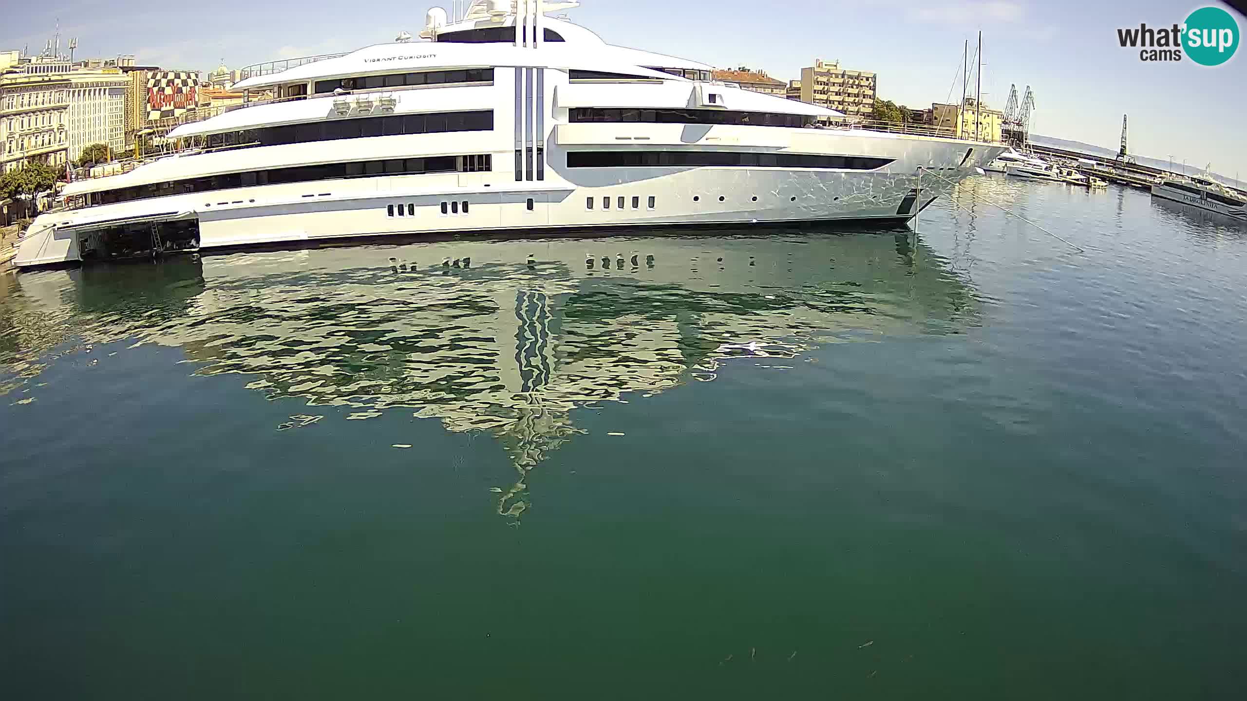Botel Marina – Rijeka live cam