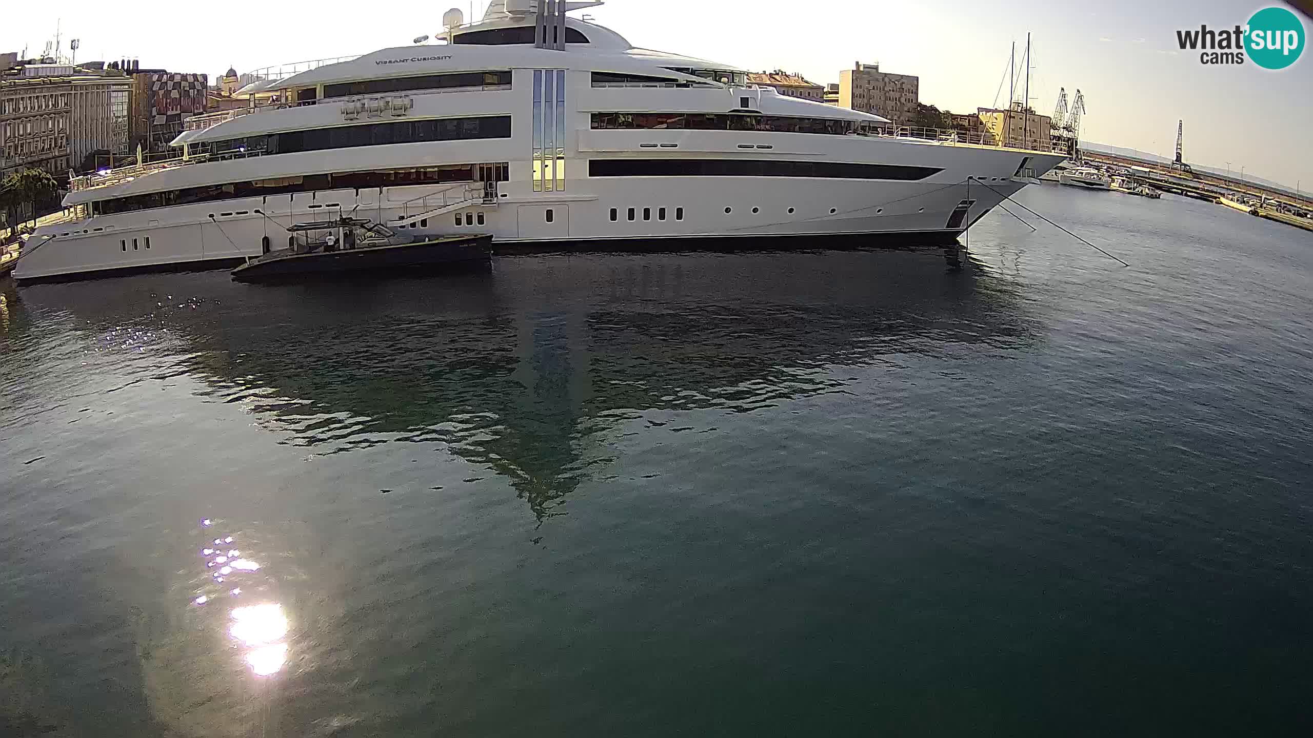 Rijeka – Botel Marina webcam en direct