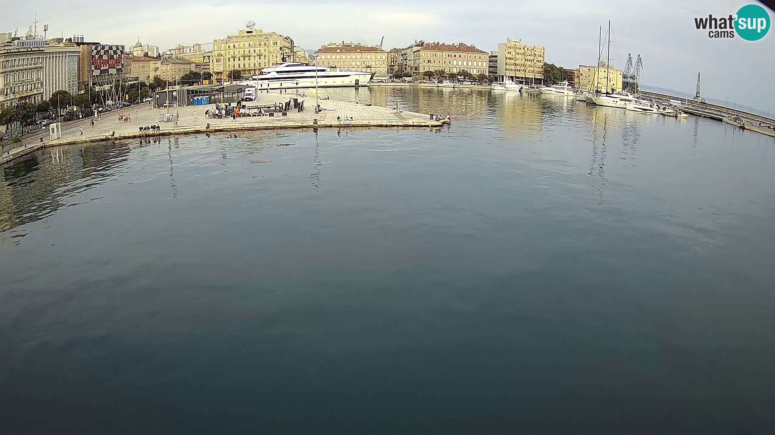 Rijeka – Botel Marina web kamera