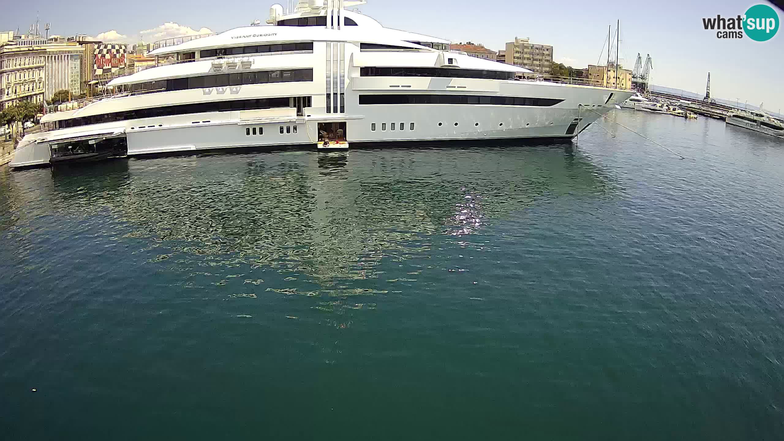 Botel Marina – Rijeka live cam