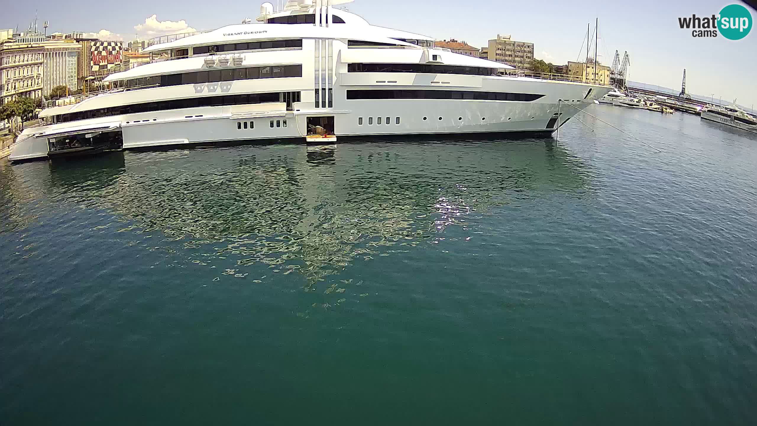Botel Marina – Rijeka live cam