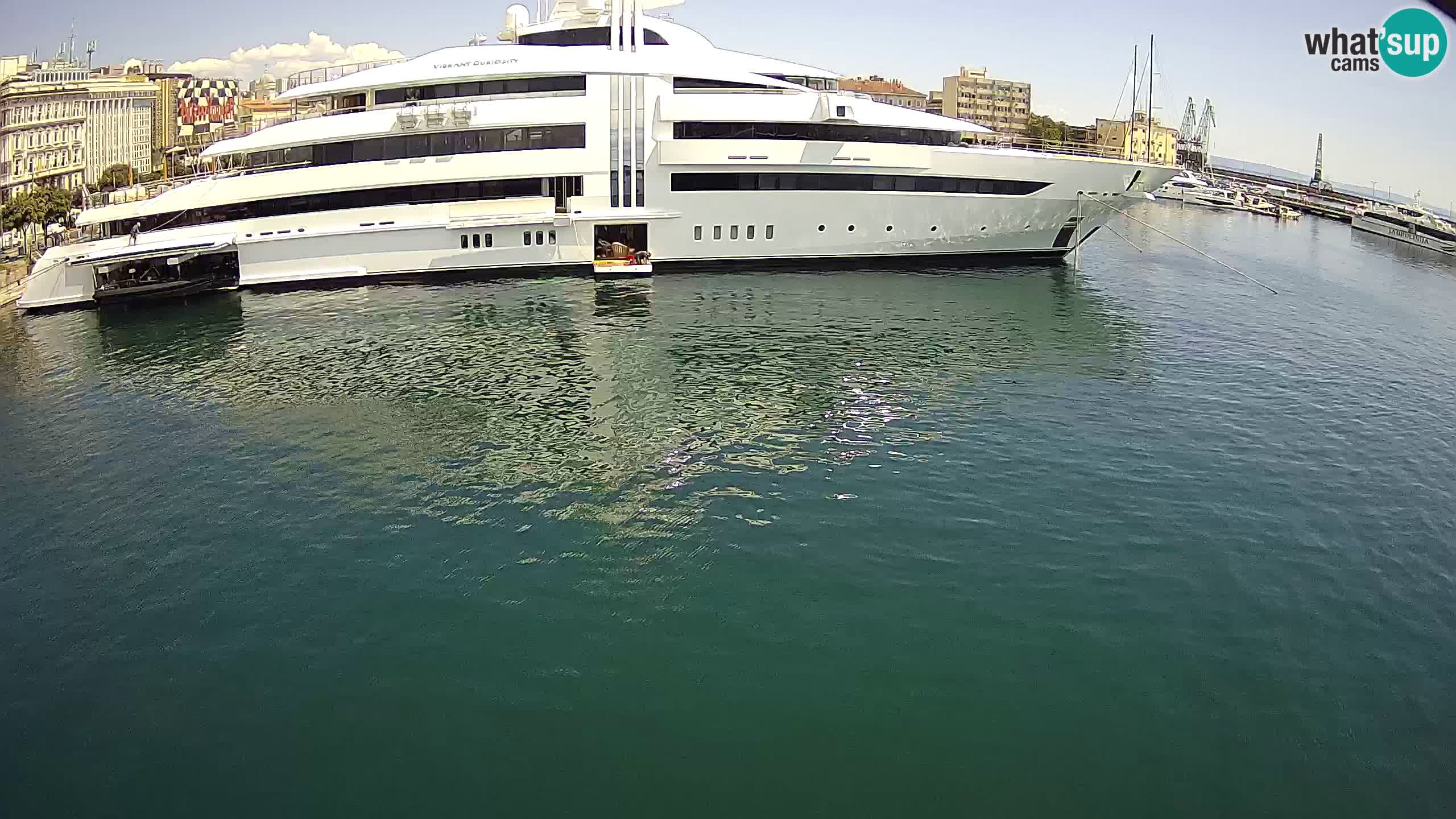 Rijeka – Botel Marina webcam en direct