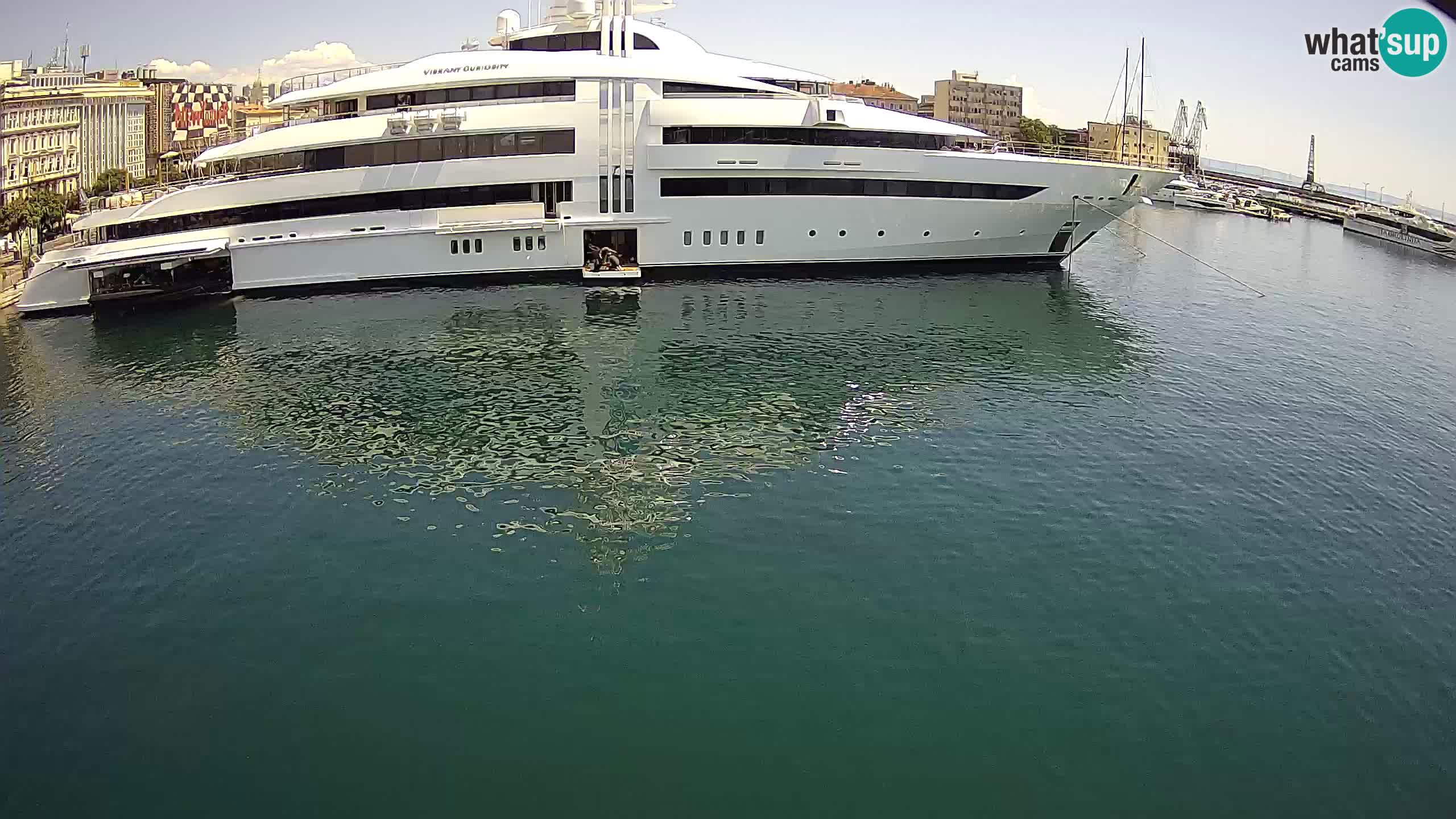 Botel Marina – Fiume live webcam
