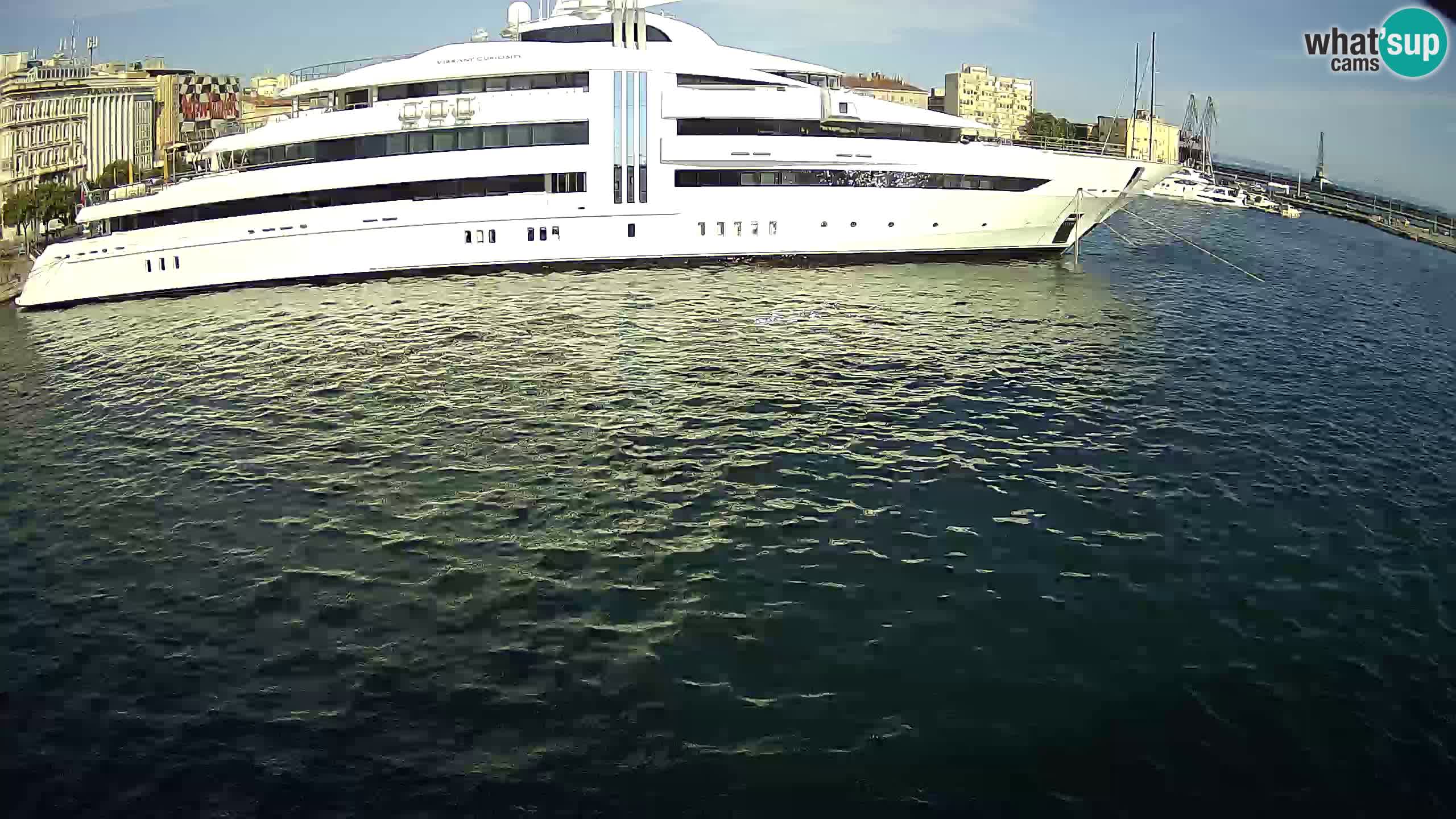 Rijeka – Botel Marina web kamera