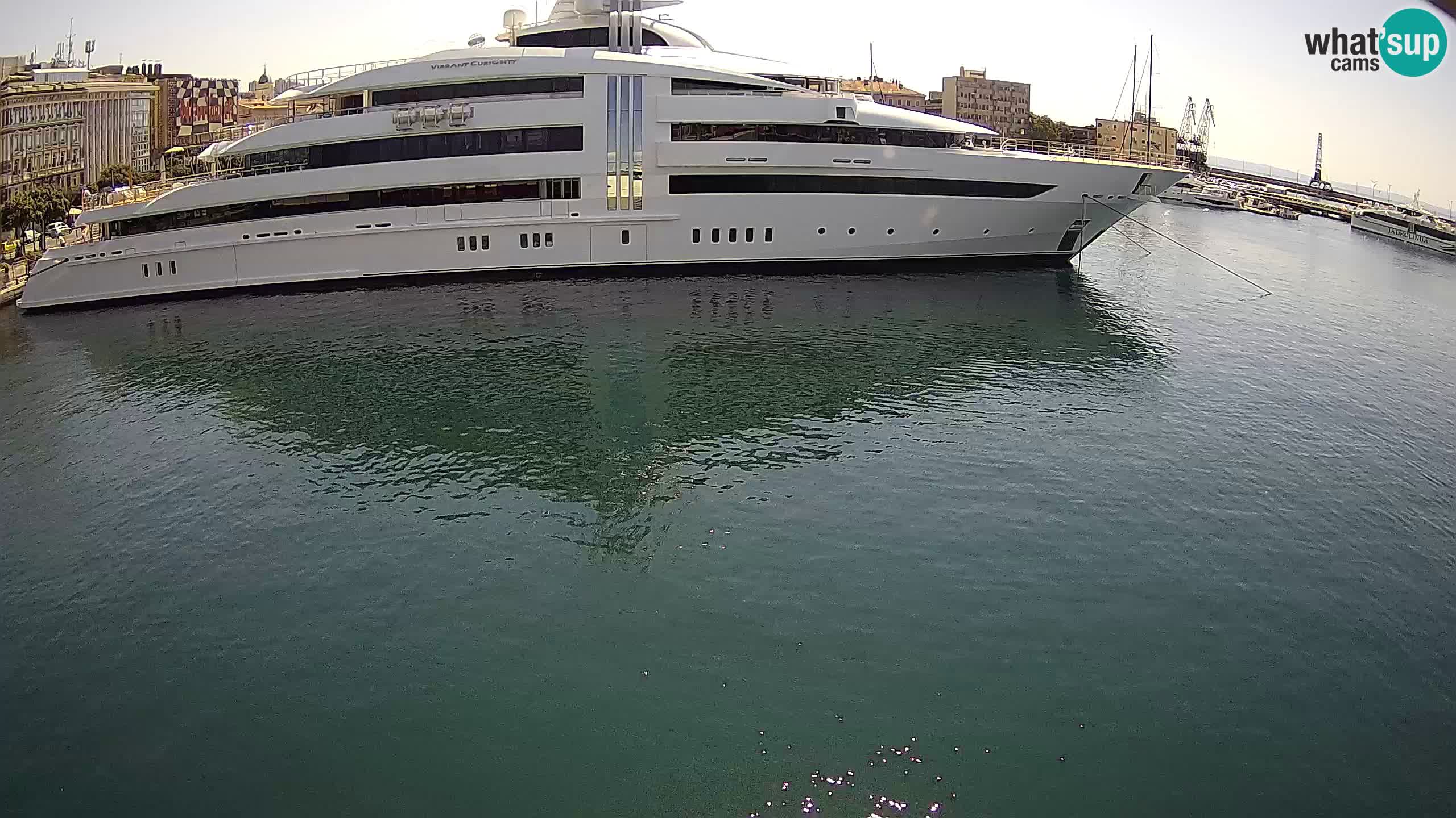 Reka – Botel Marina spletna kamera