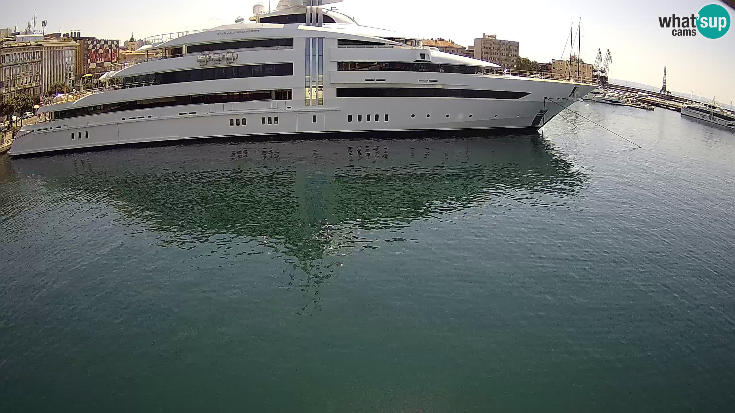Botel Marina – Rijeka live cam