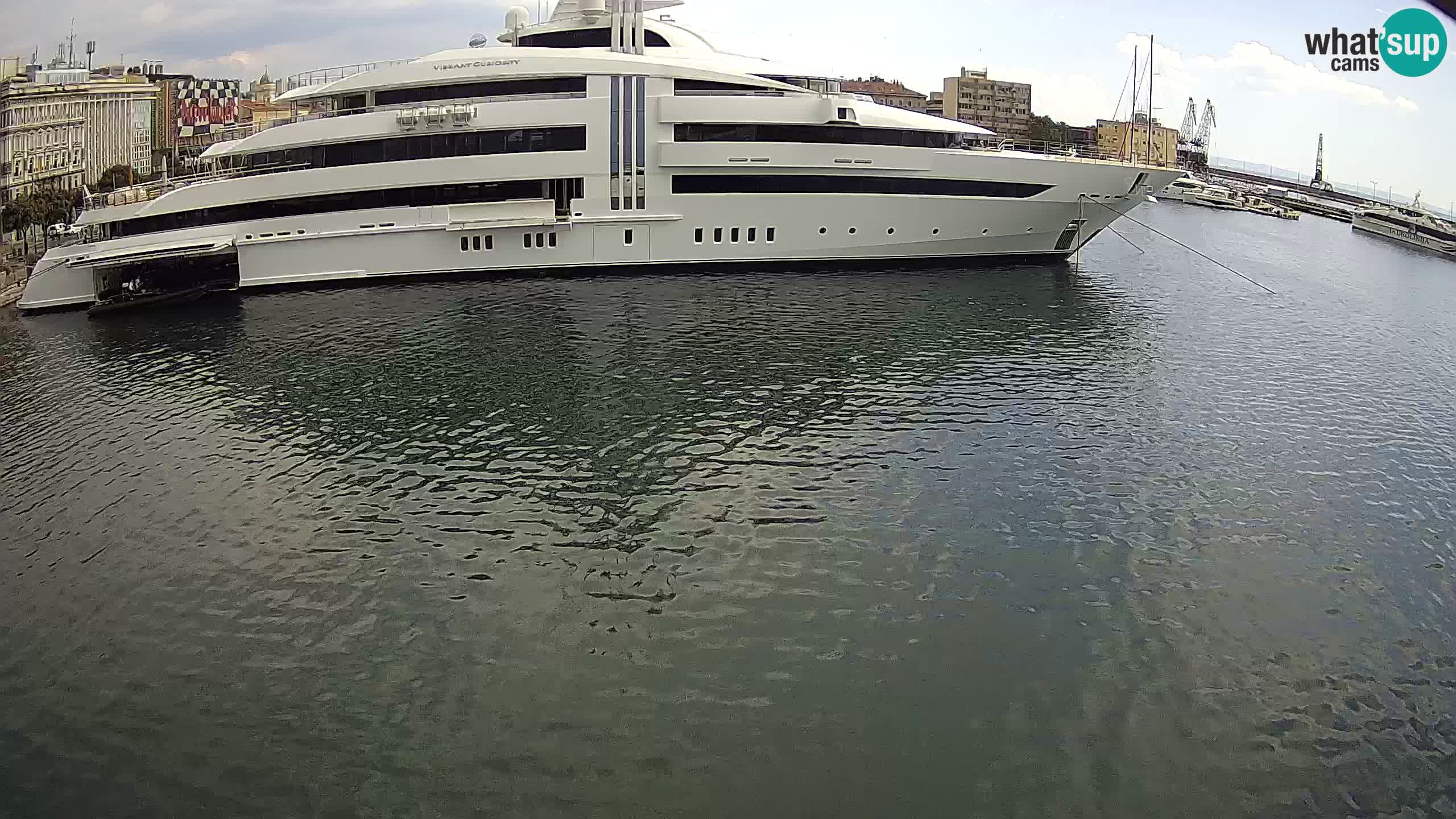 Botel Marina – Rijeka webcam