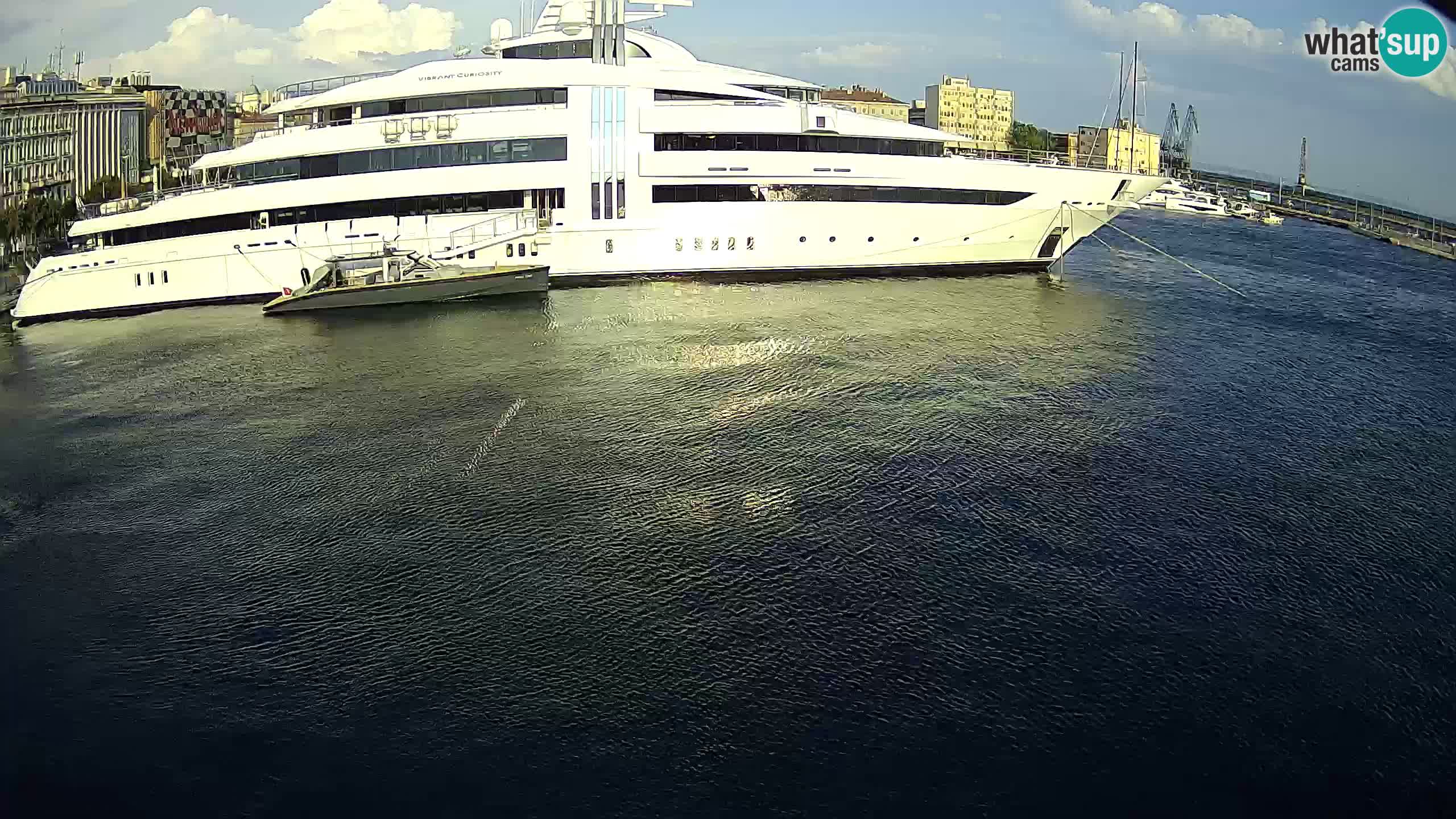 Botel Marina cámara web en vivo Rijeka
