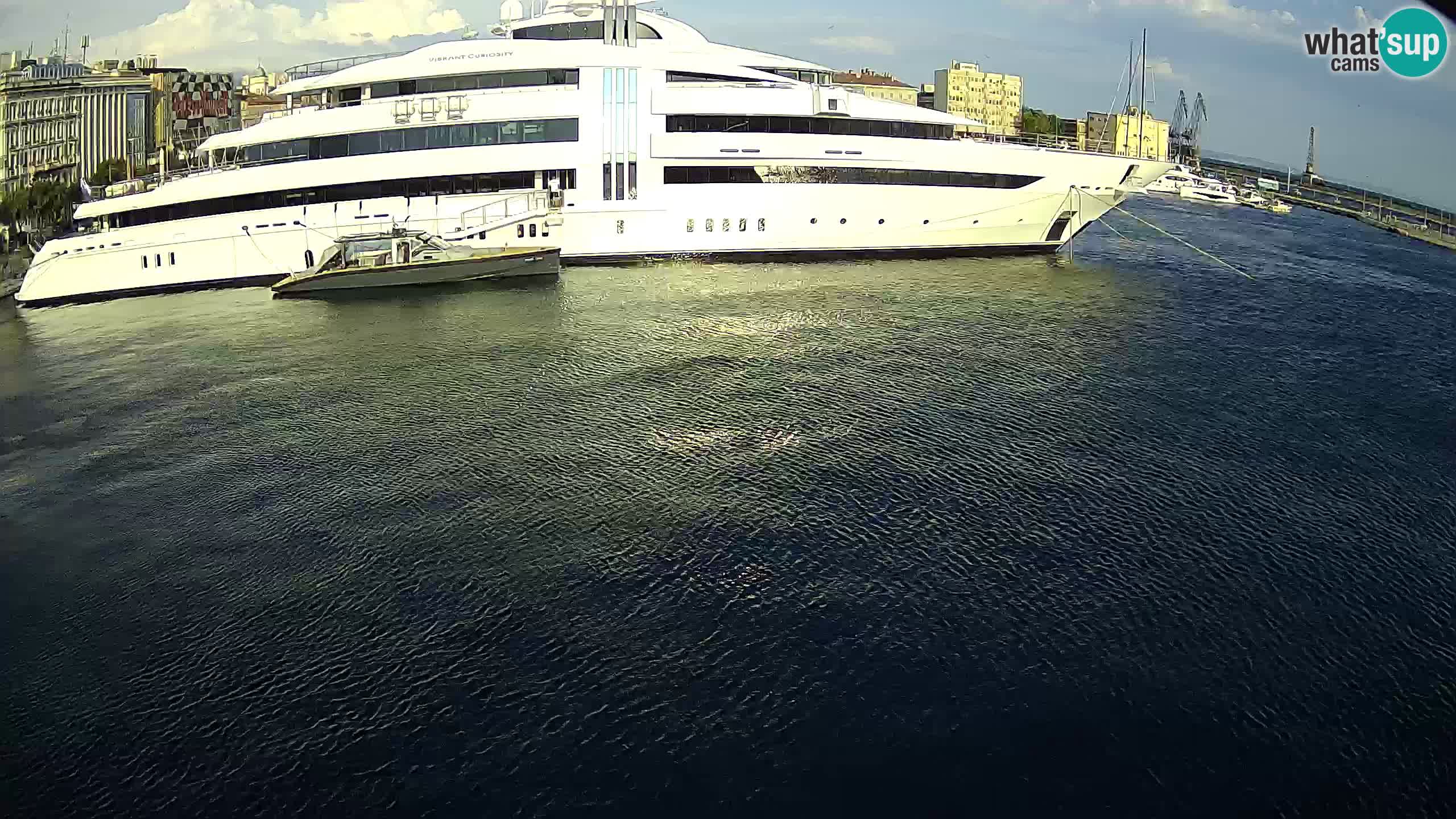 Rijeka – Botel Marina webcam en direct