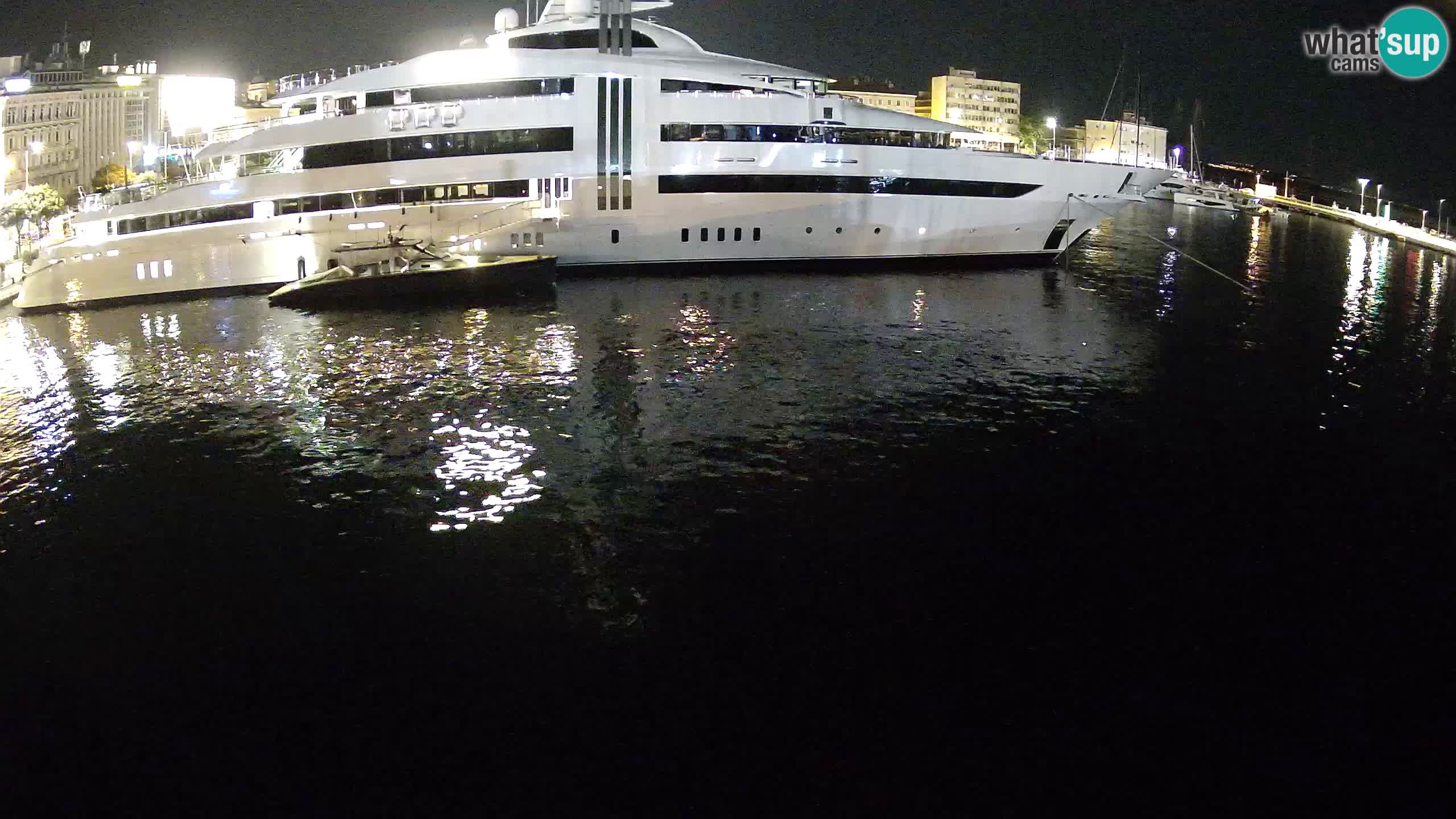 Botel Marina – Rijeka webcam