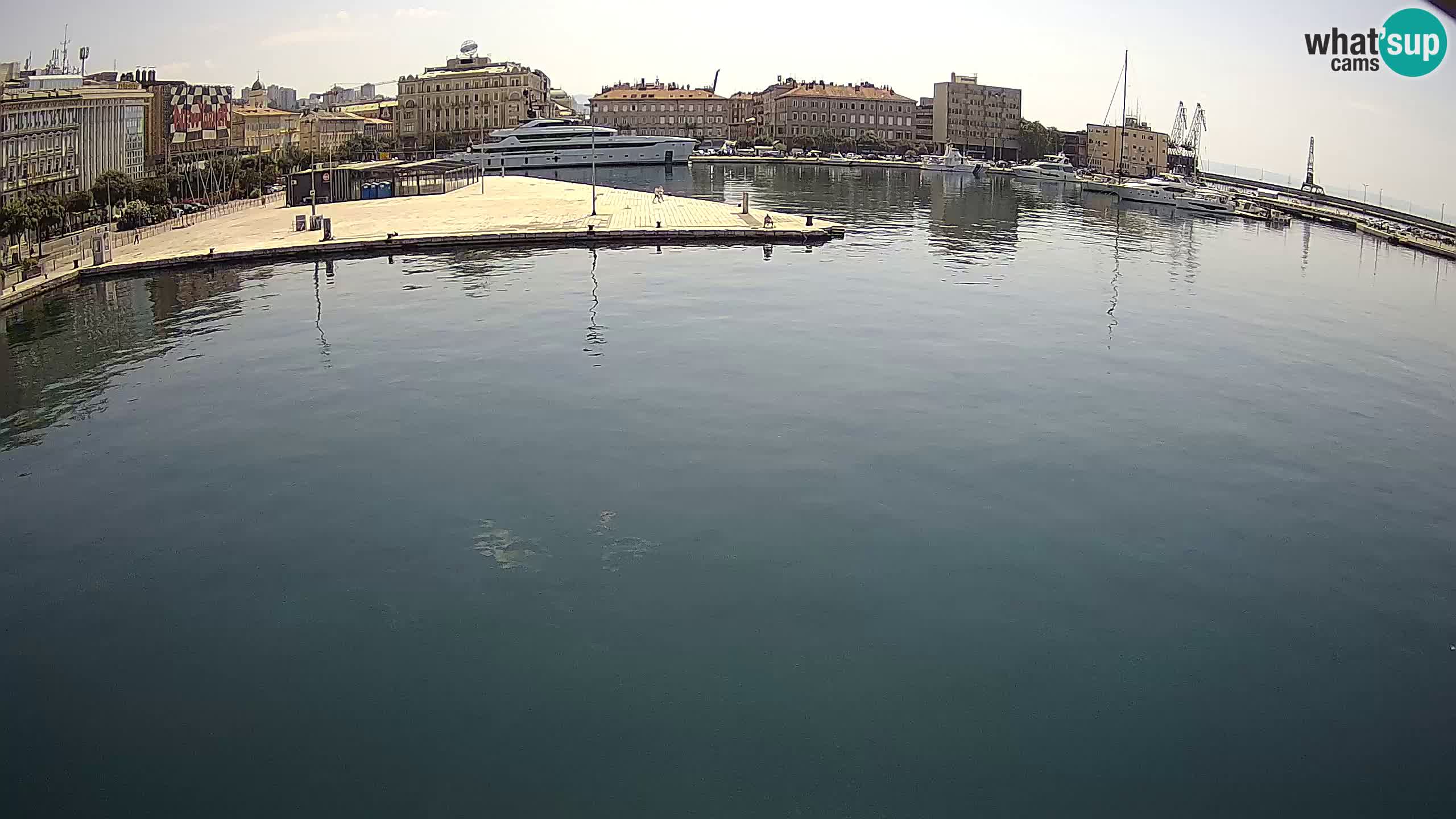 Botel Marina – Rijeka live cam