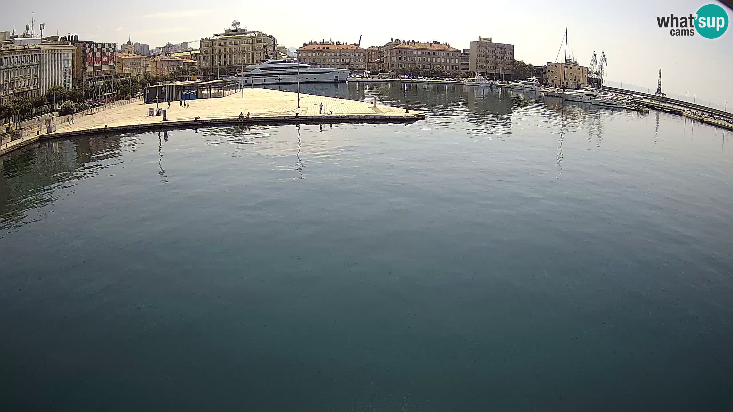 Botel Marina – Fiume live webcam