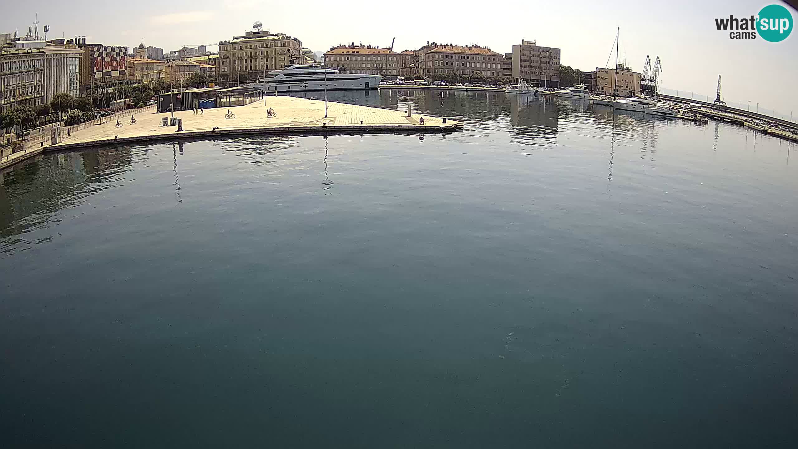 Botel Marina – Rijeka live cam