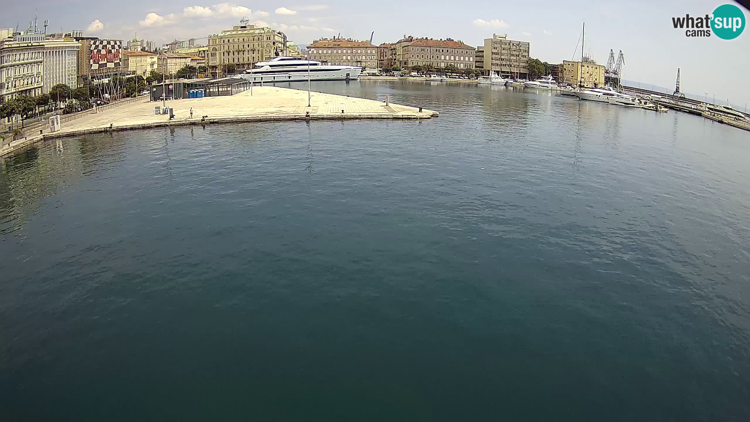 Rijeka – Botel Marina webcam en direct