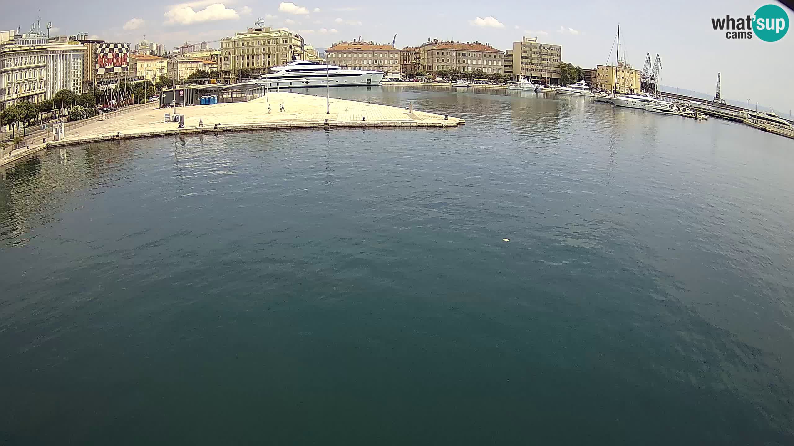 Rijeka – Botel Marina webcam en direct