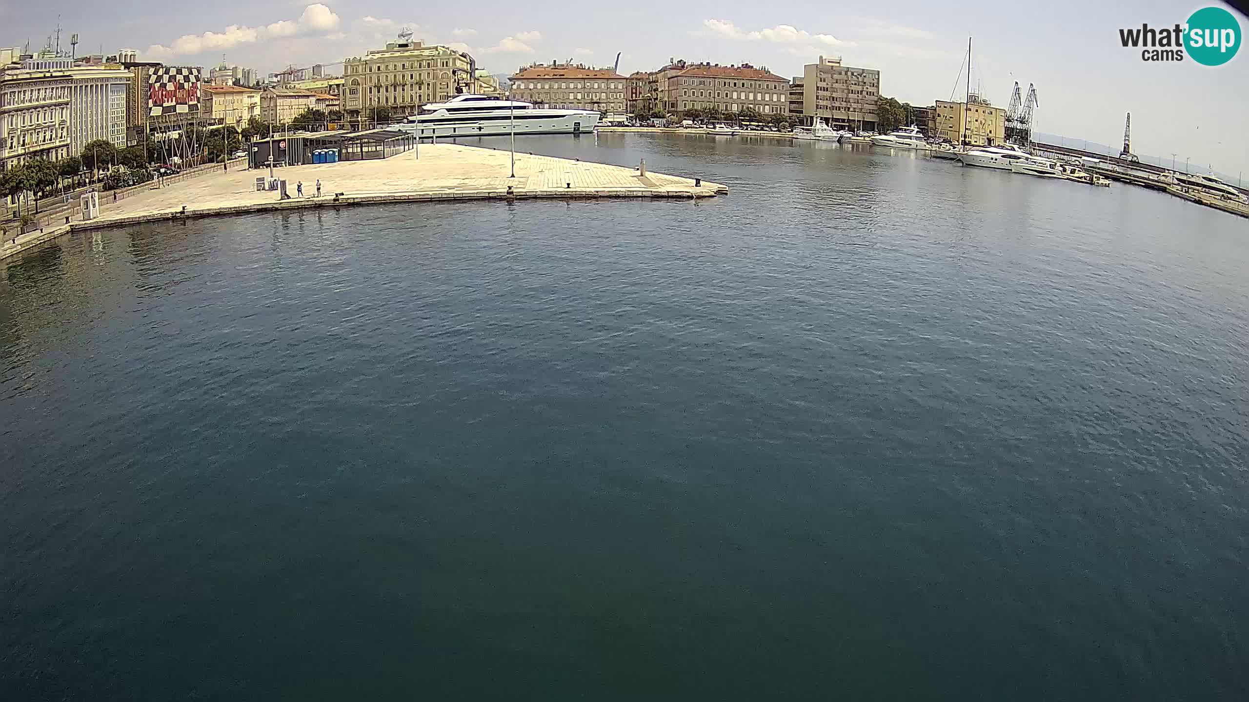 Rijeka – Botel Marina web kamera