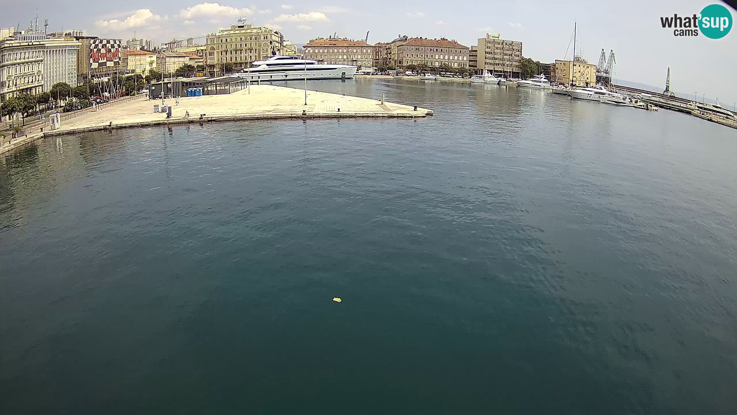 Rijeka – Botel Marina webcam en direct