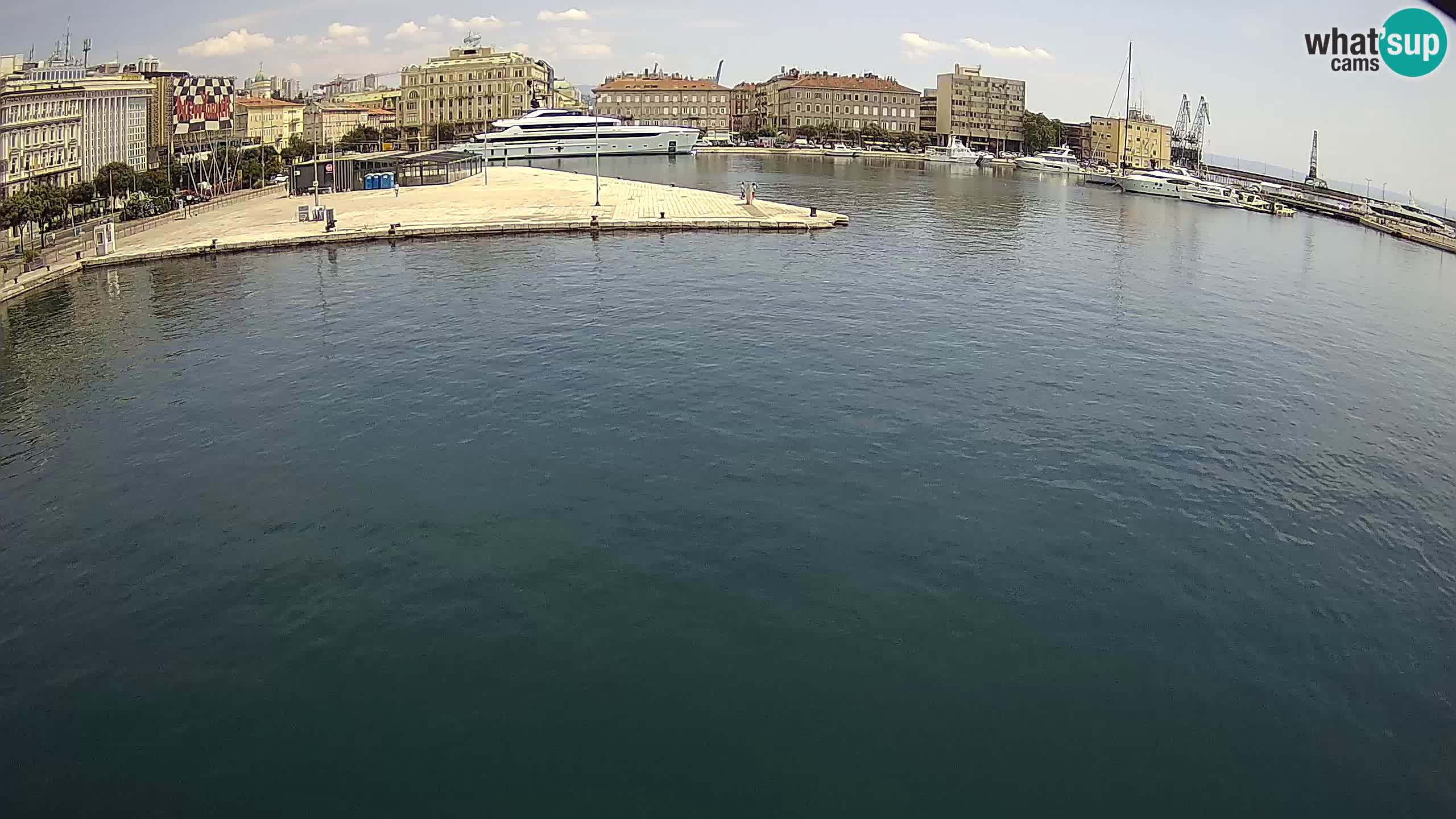 Botel Marina – Fiume live webcam