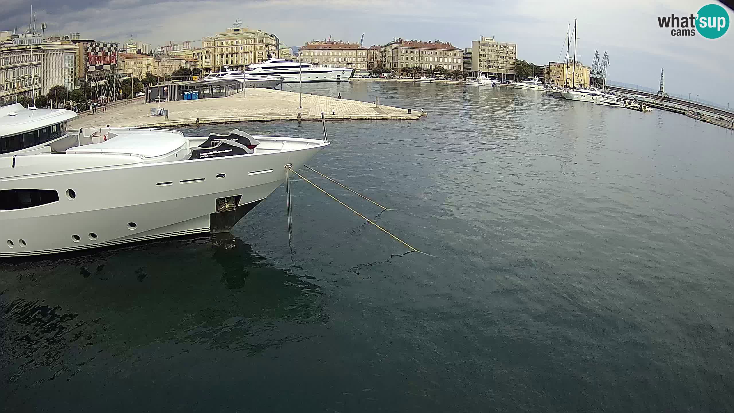 Rijeka – Botel Marina webcam en direct