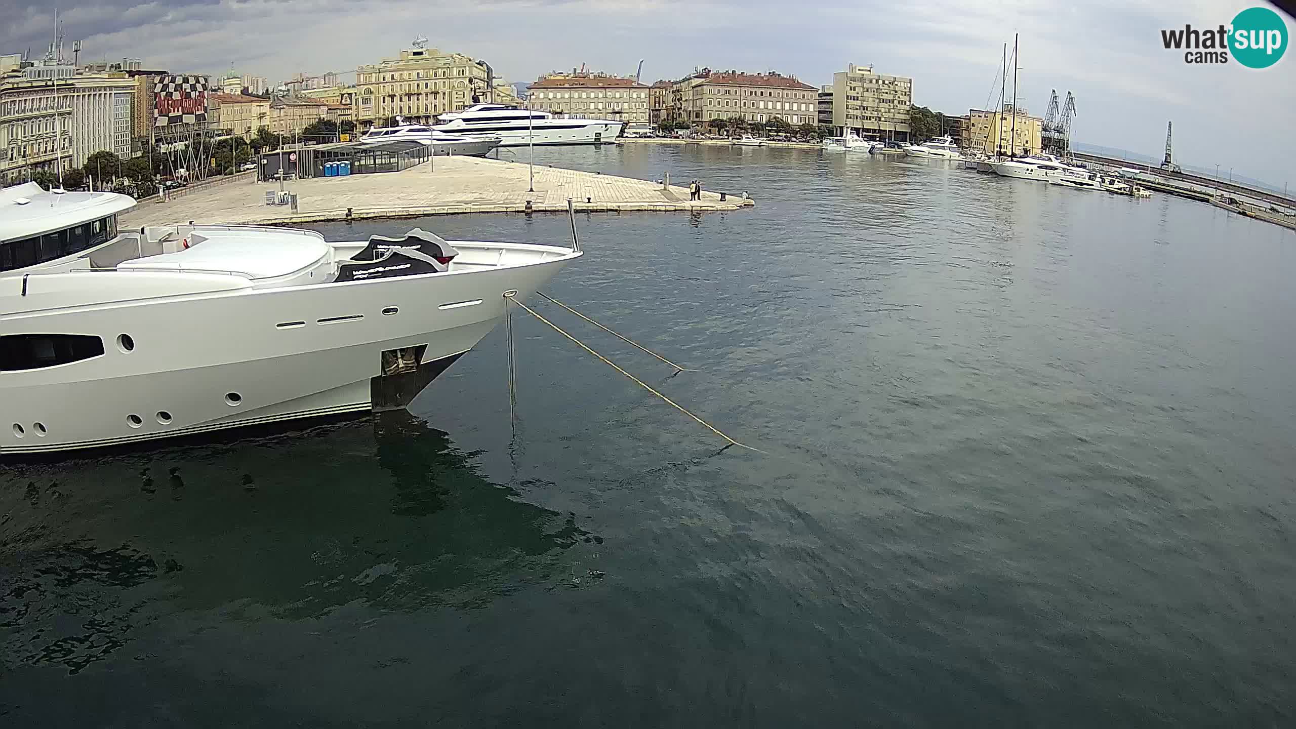 Rijeka – Botel Marina web kamera