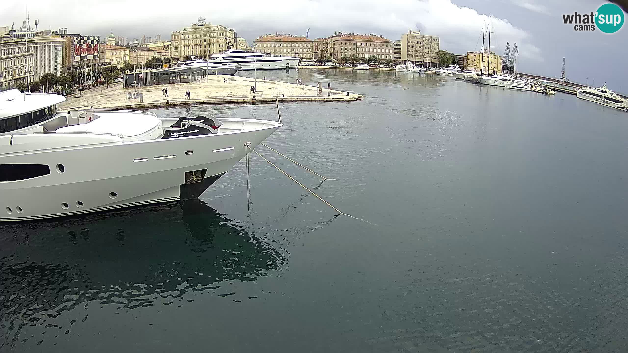 Botel Marina – Fiume live webcam
