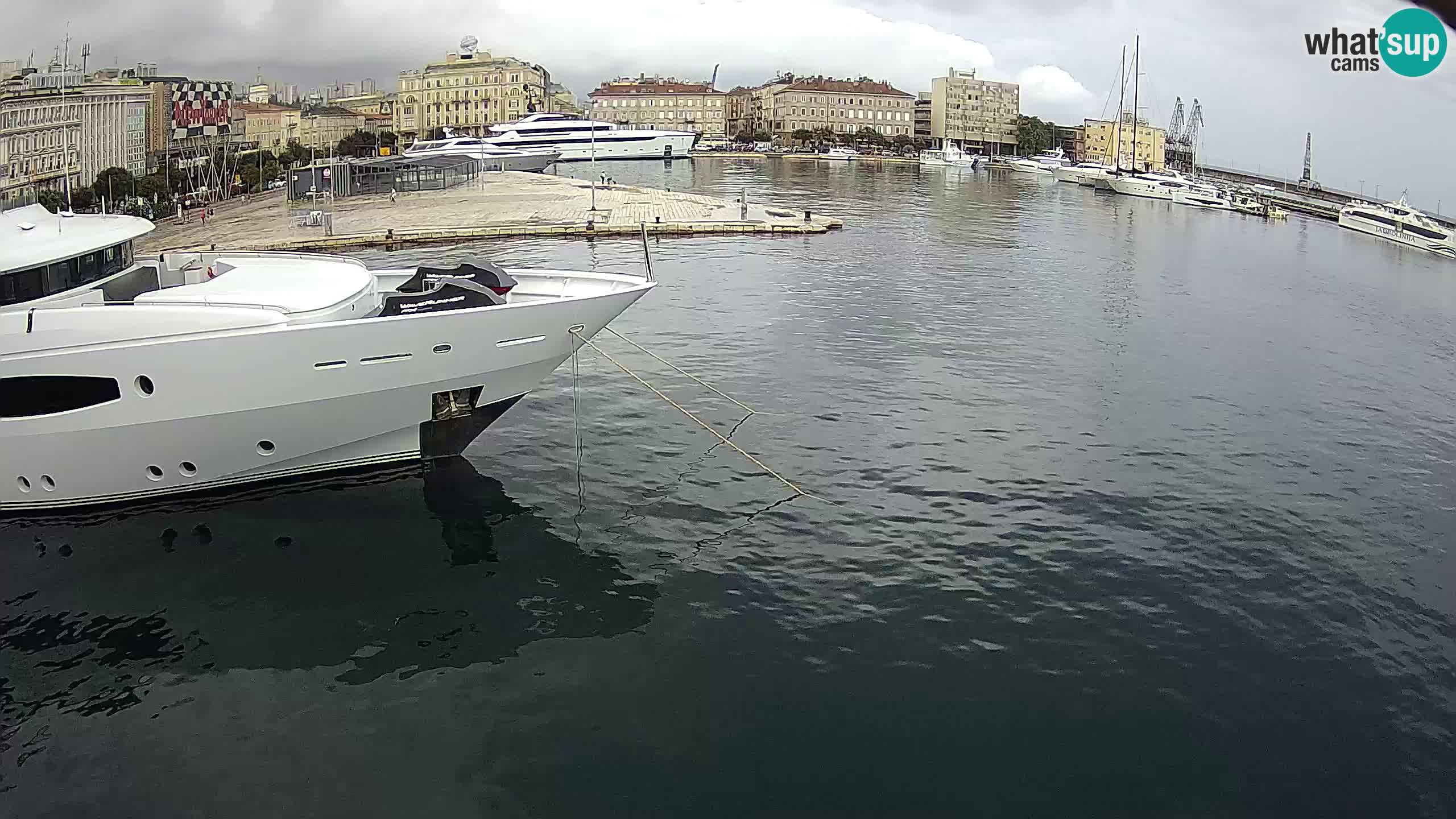 Rijeka – Botel Marina web kamera