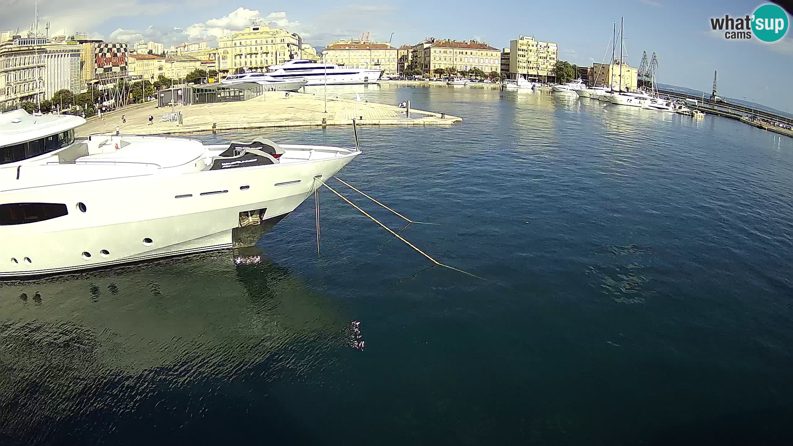 Botel Marina – Rijeka webcam