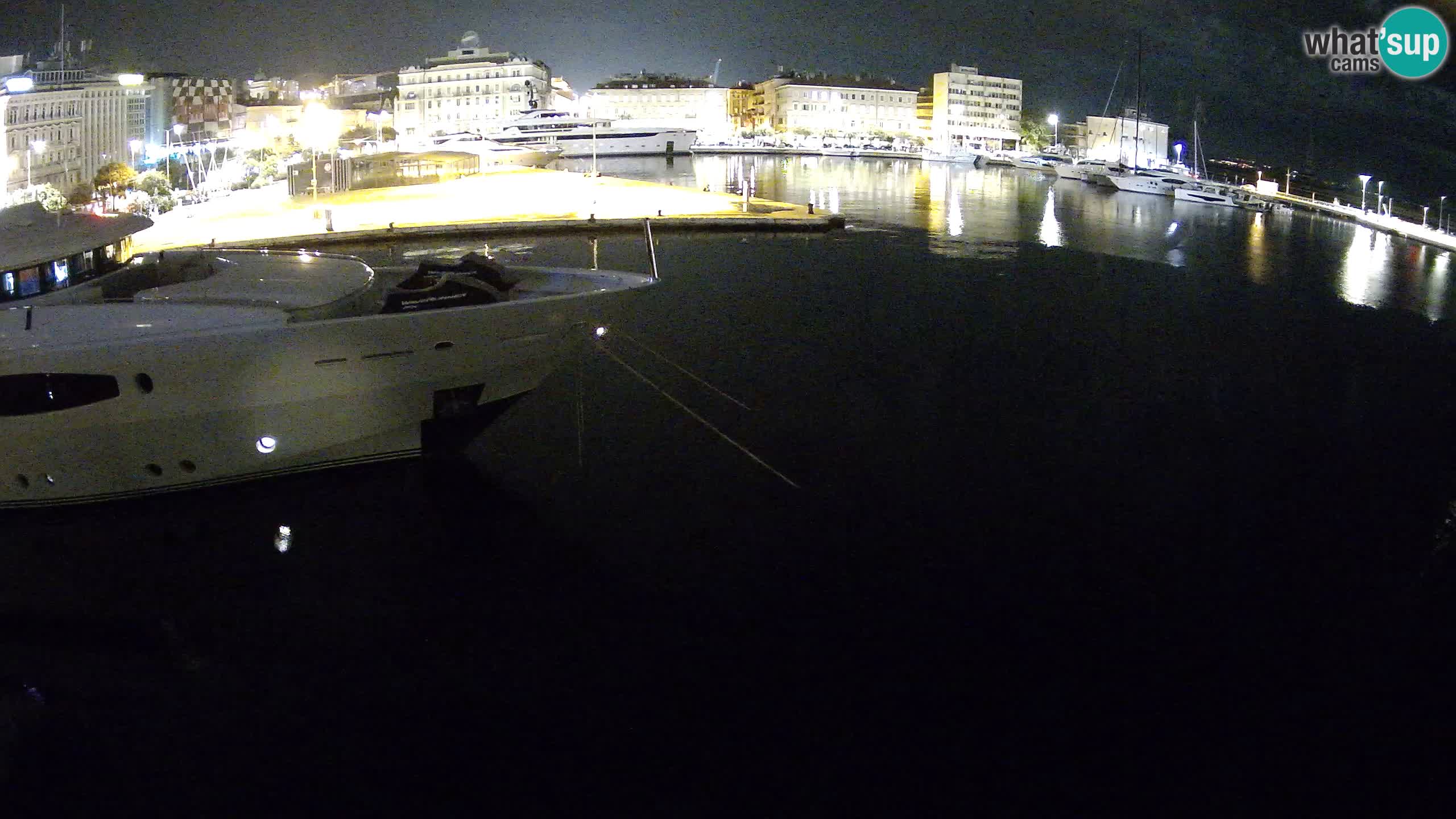 Rijeka – Botel Marina webcam en direct