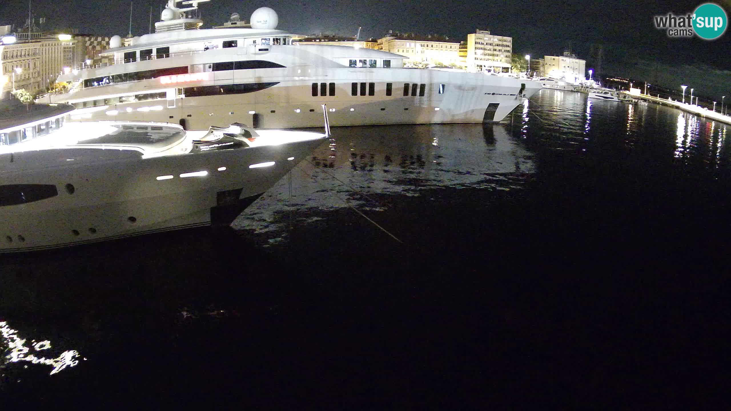 Reka – Botel Marina spletna kamera