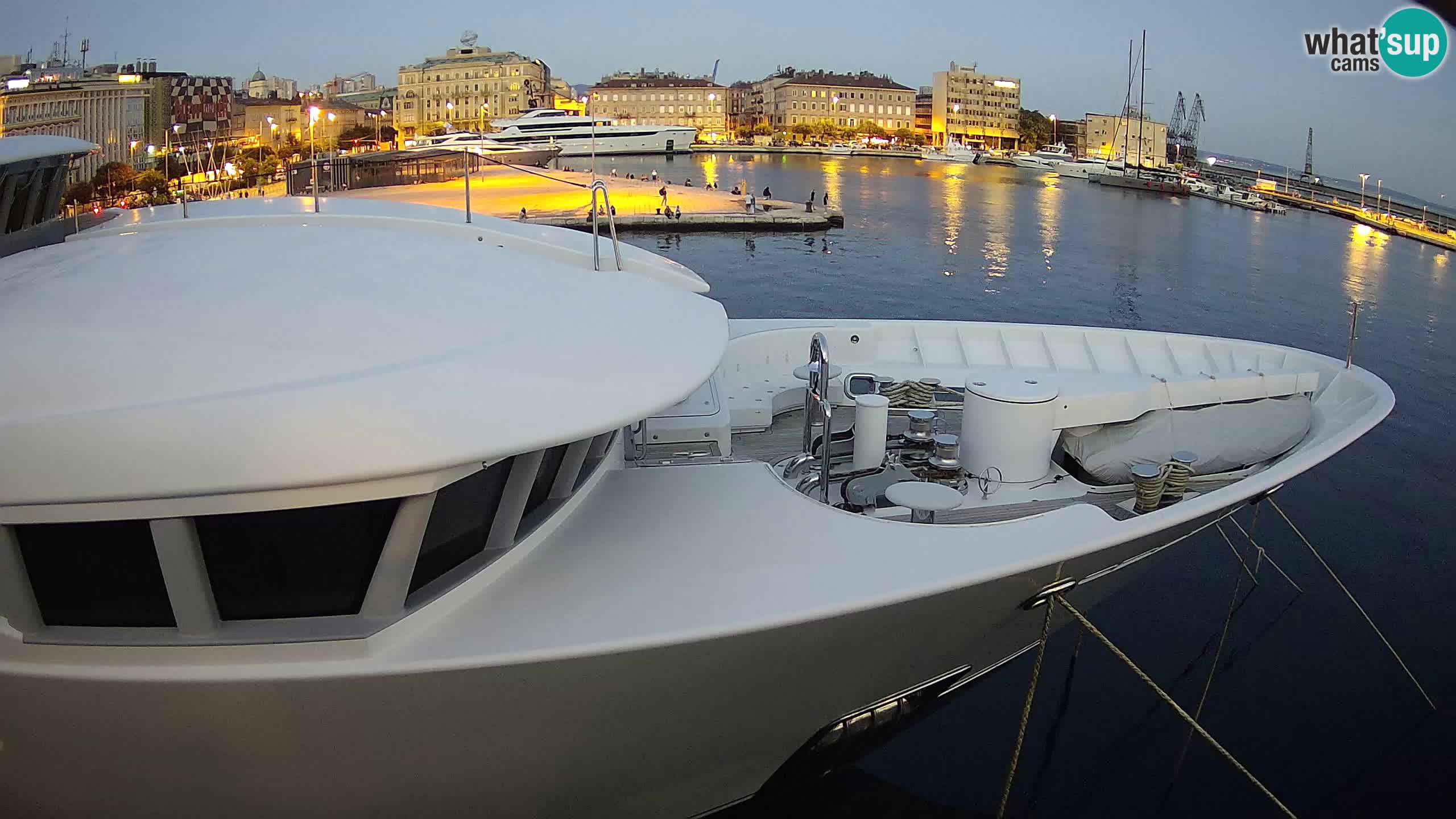 Botel Marina – Rijeka live cam