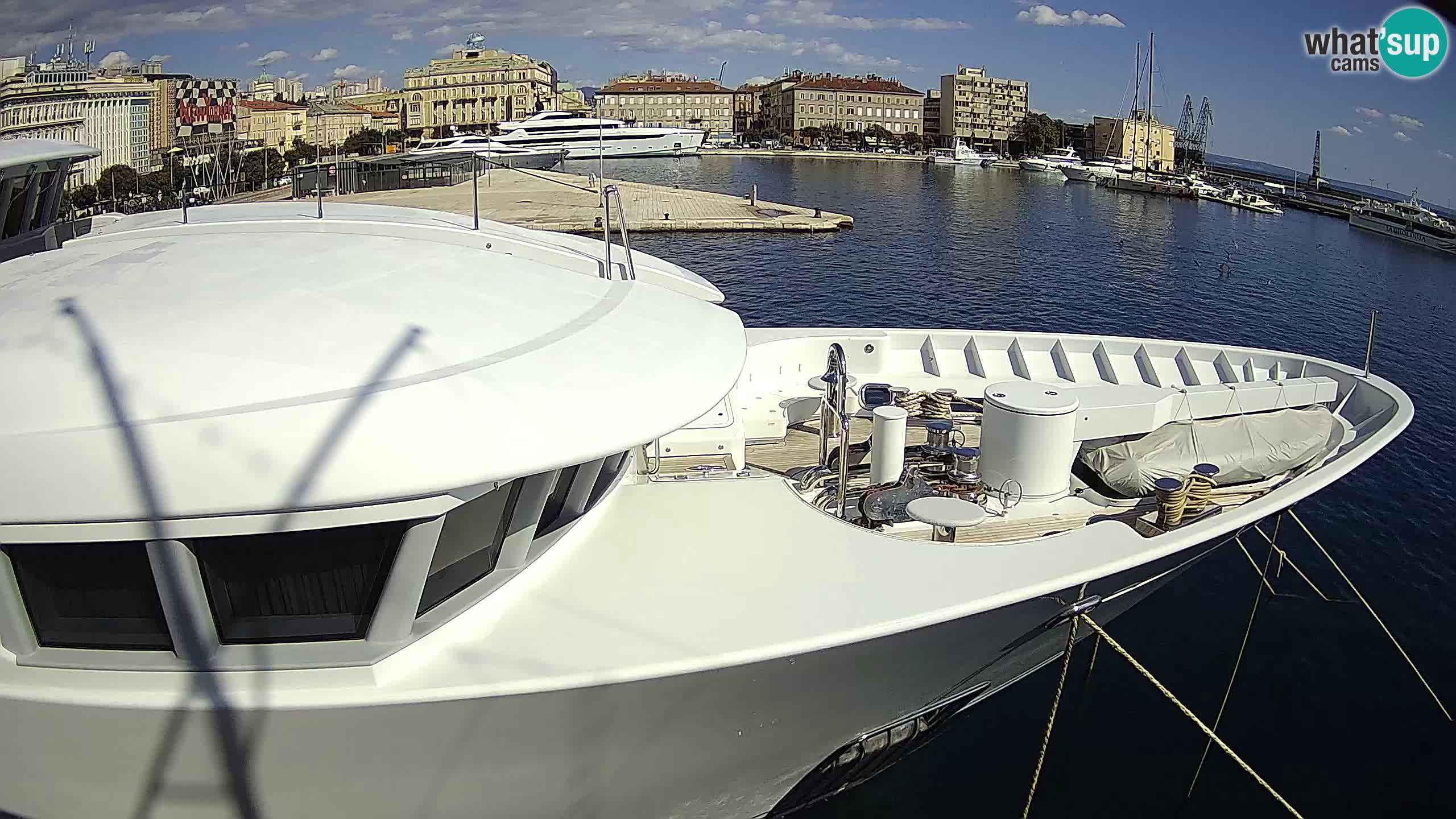 Botel Marina – Rijeka live cam