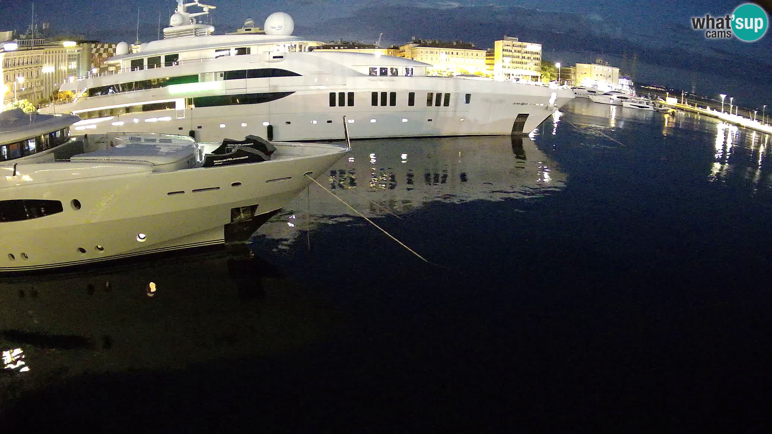 Rijeka – Botel Marina web kamera
