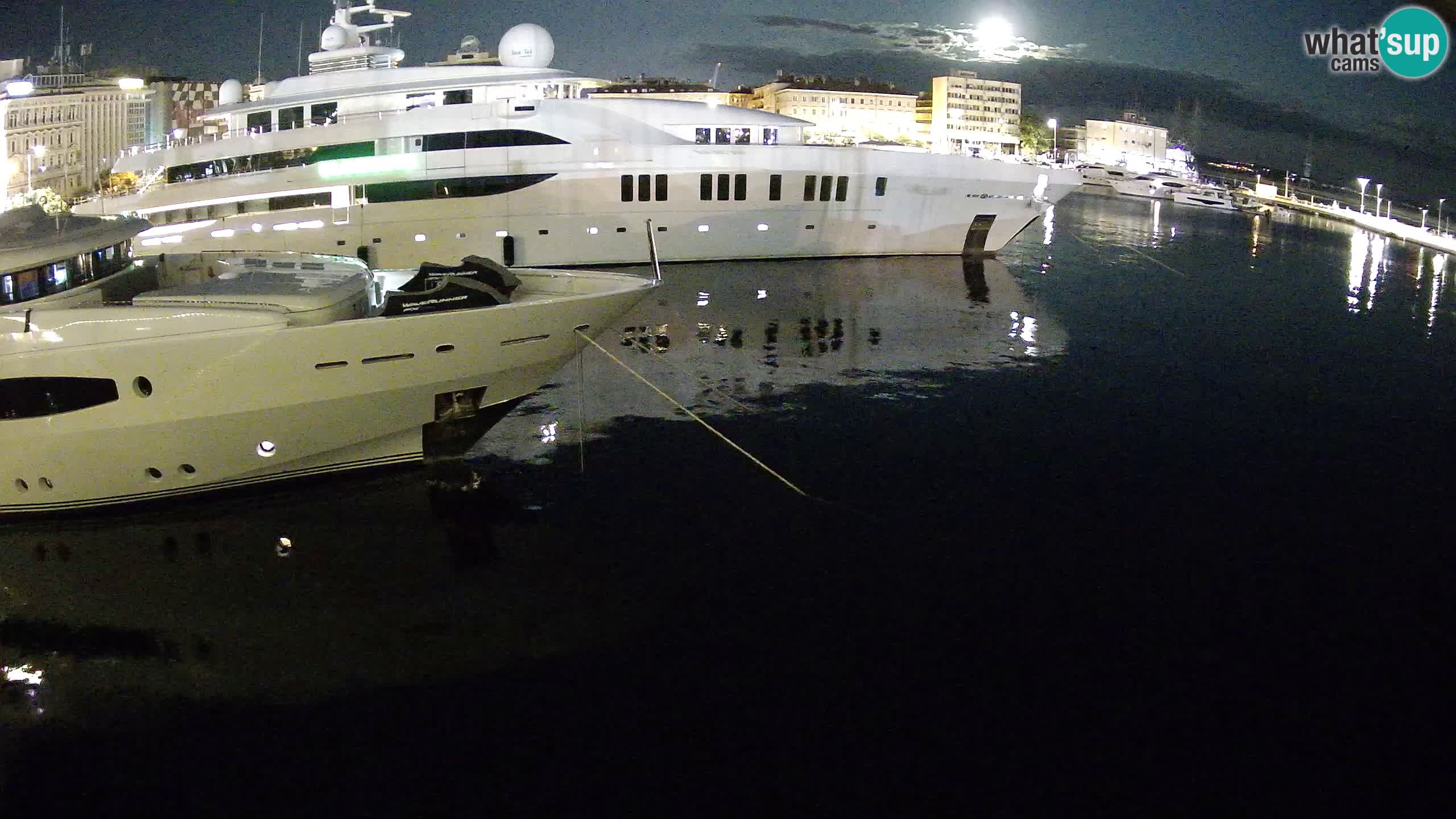 Botel Marina cámara web en vivo Rijeka
