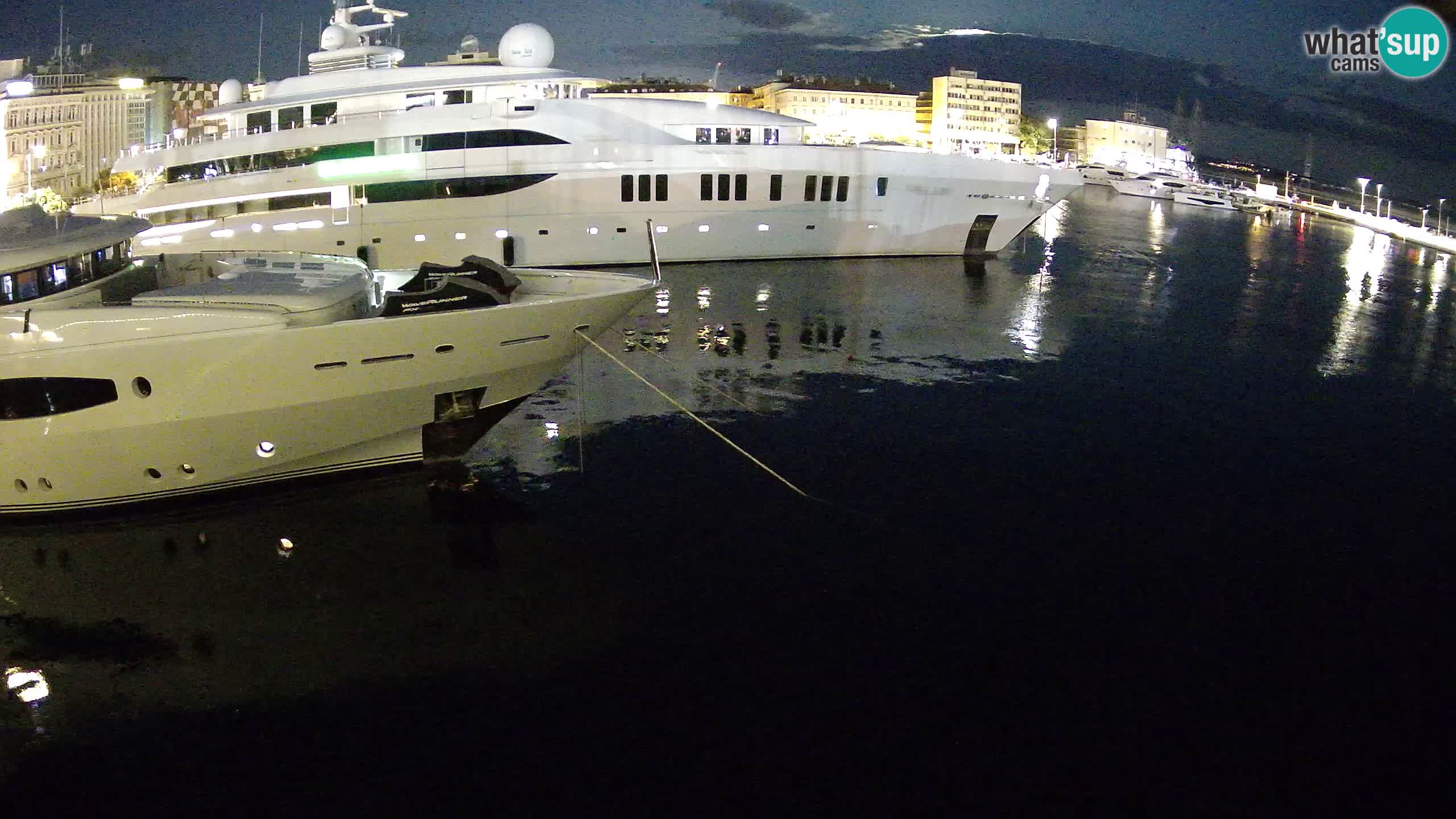 Rijeka – Botel Marina web kamera