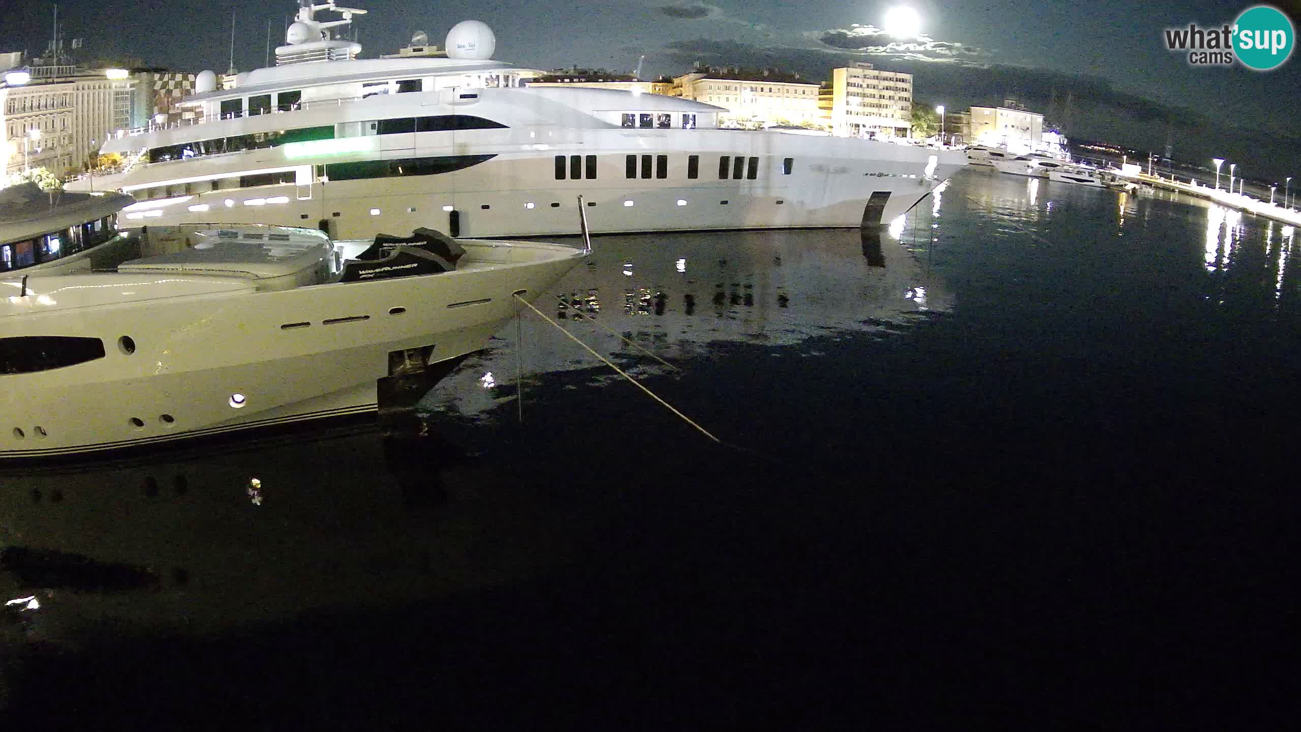 Rijeka – Botel Marina web kamera