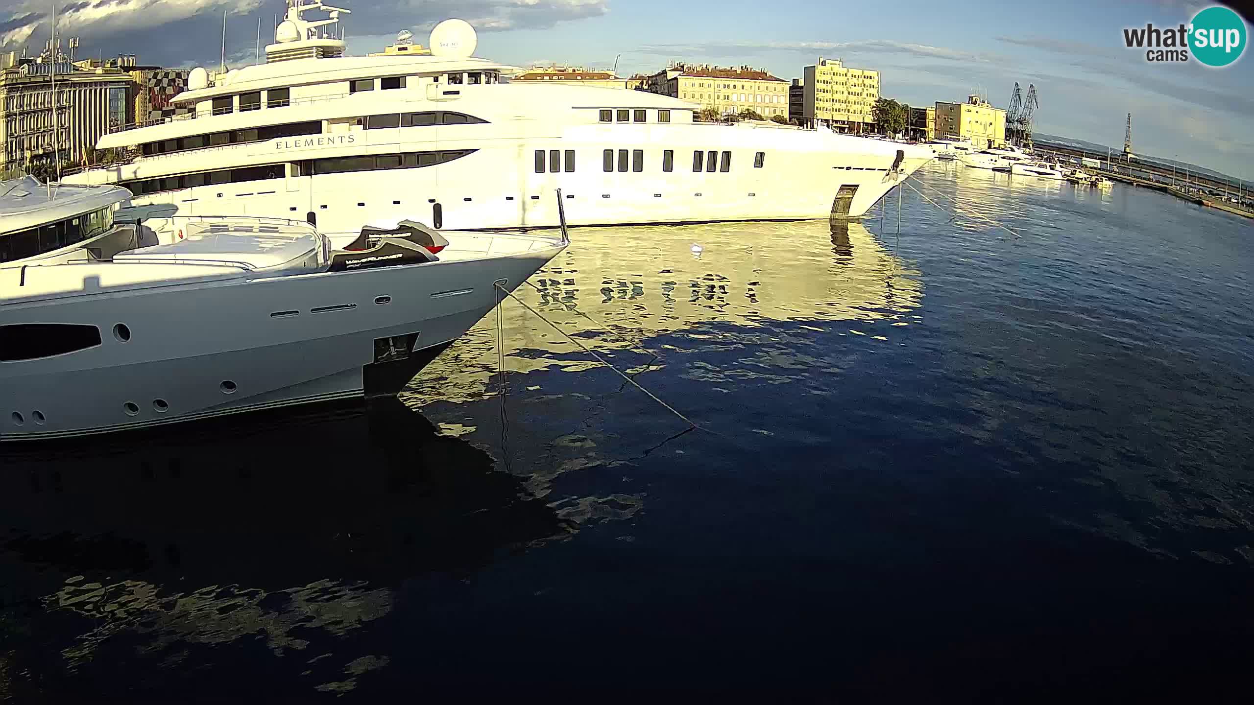 Rijeka – Botel Marina webcam en direct