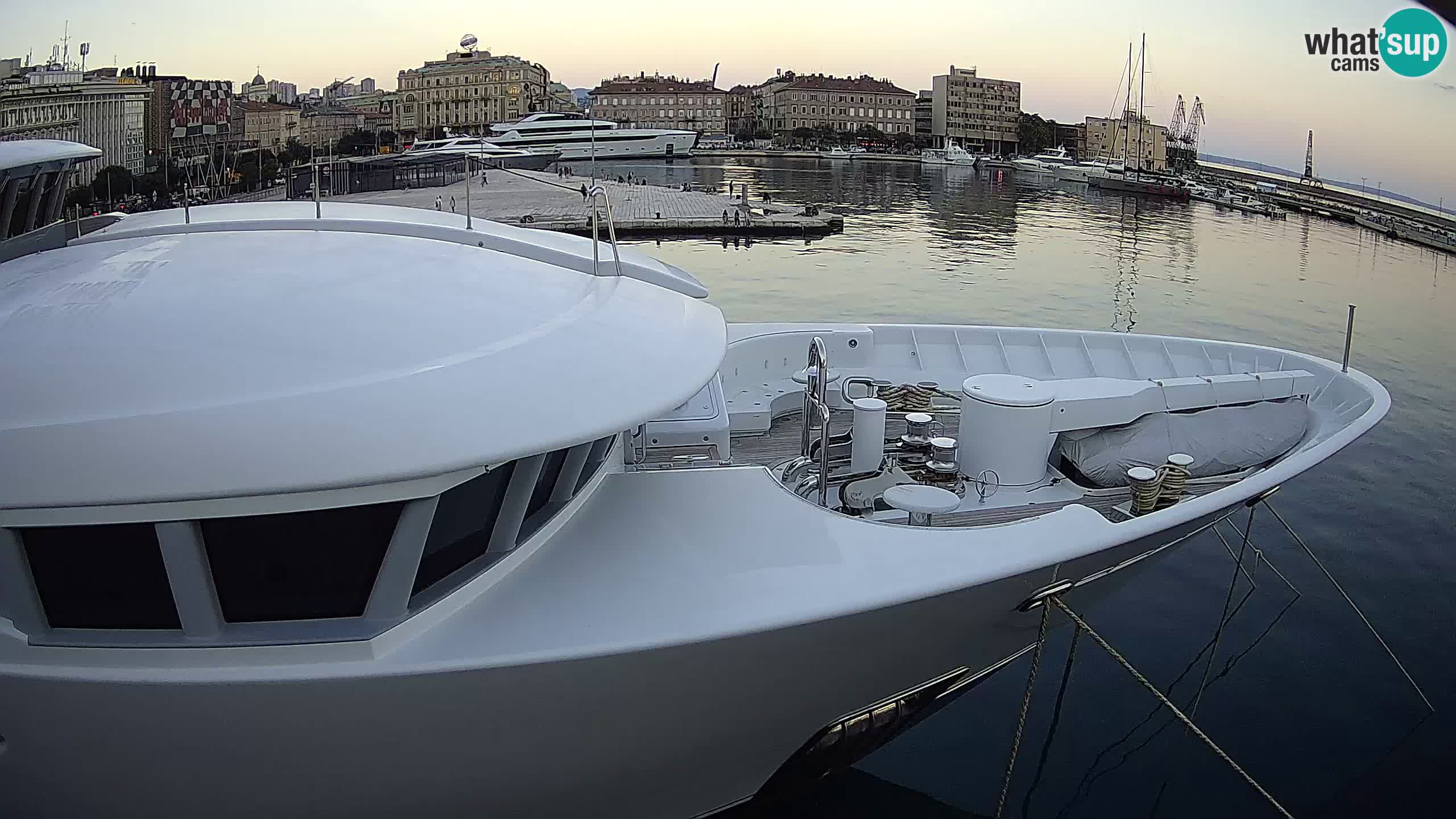 Rijeka – Botel Marina webcam en direct