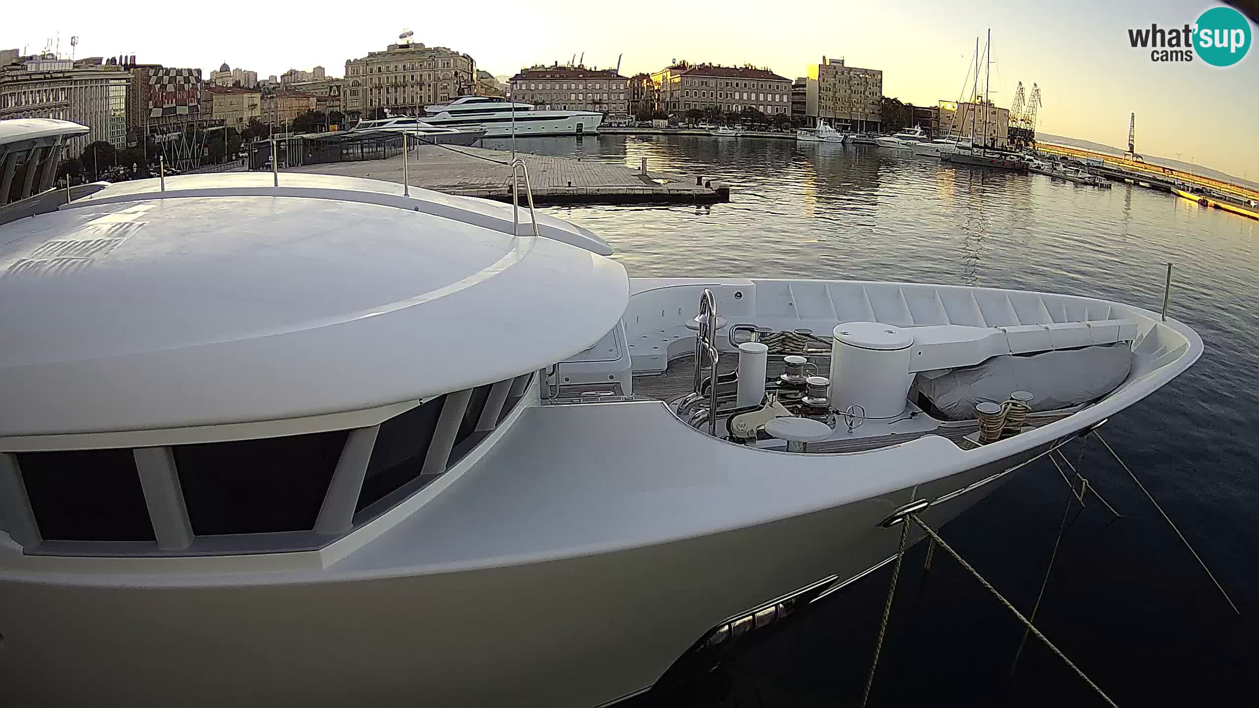 Botel Marina – Fiume live webcam