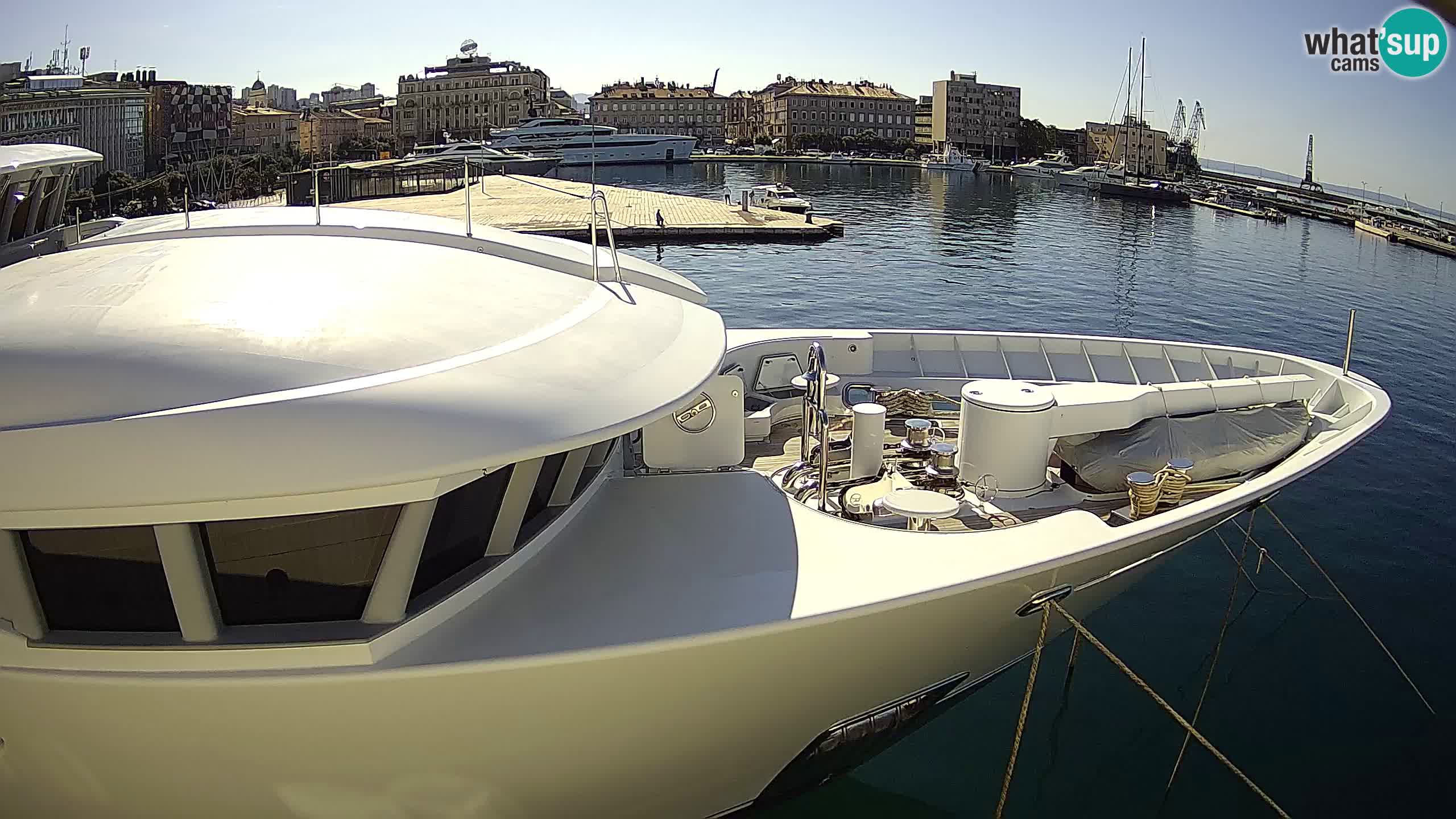 Botel Marina – Fiume live webcam