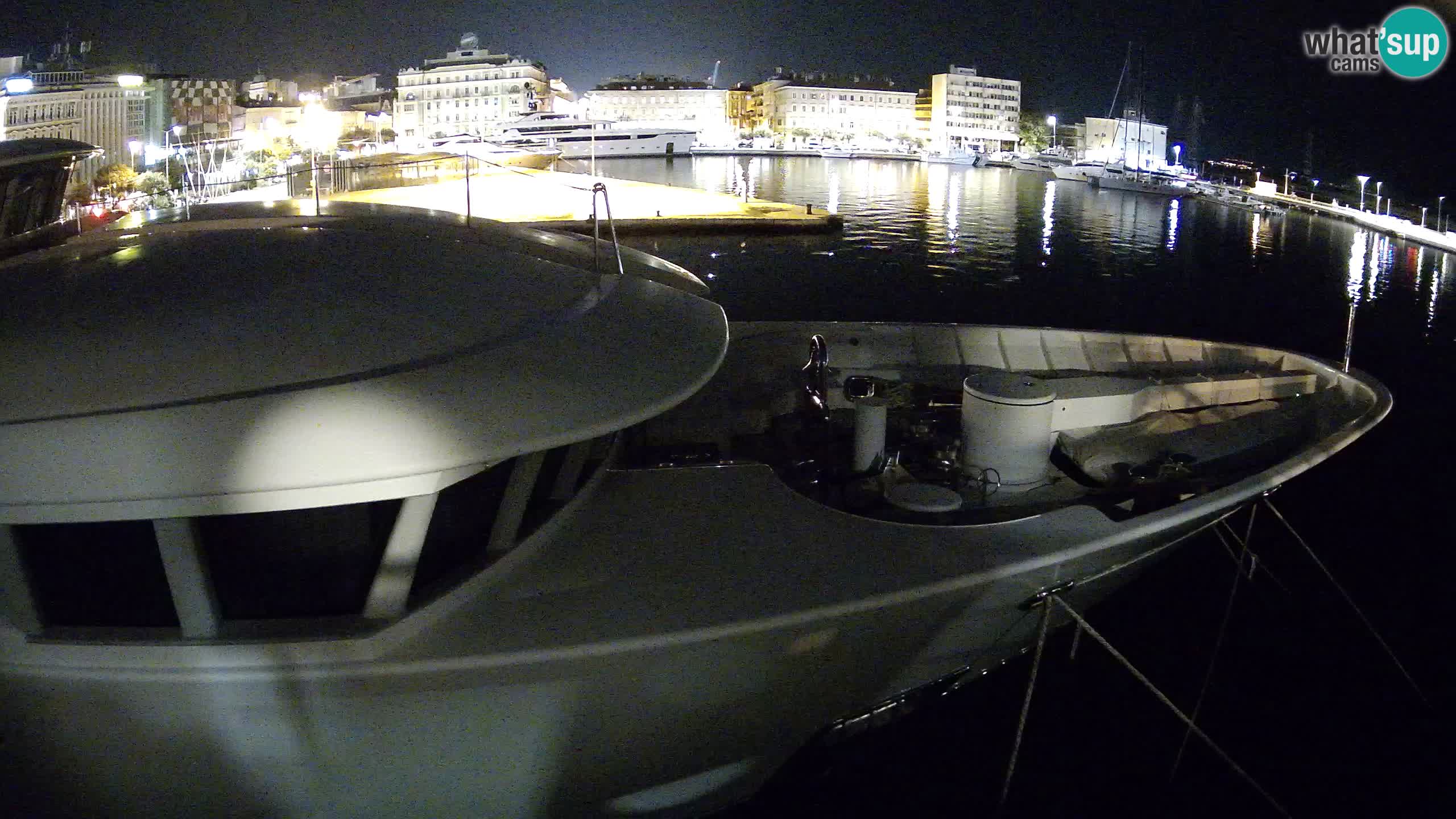 Botel Marina – Rijeka webcam