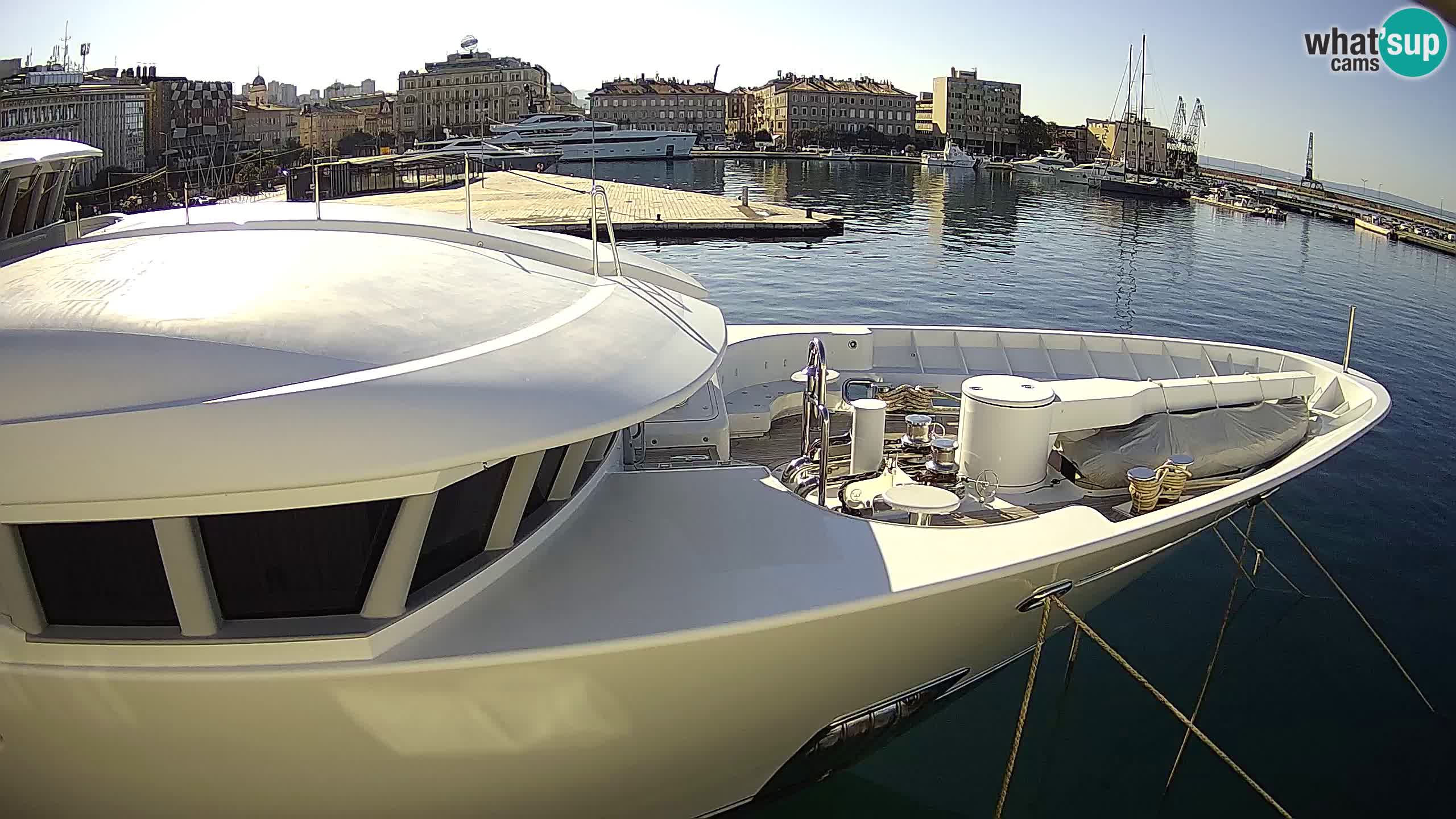 Rijeka – Botel Marina webcam en direct