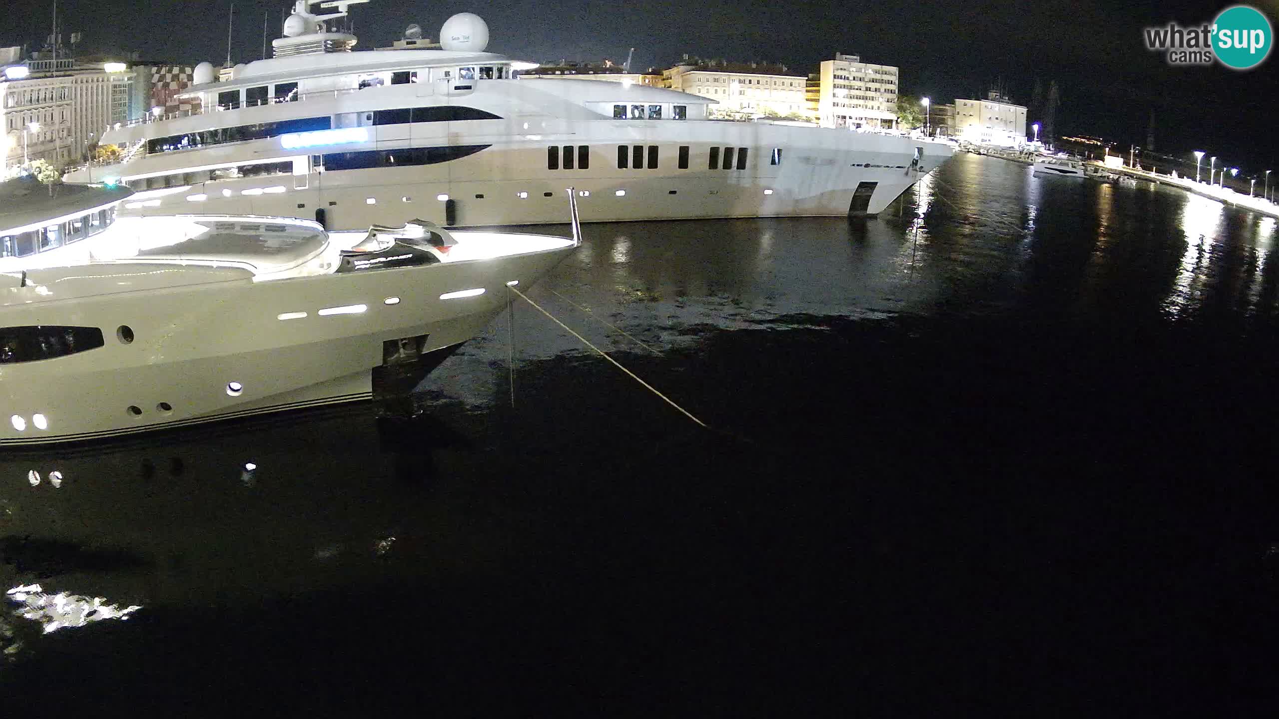 Botel Marina cámara web en vivo Rijeka