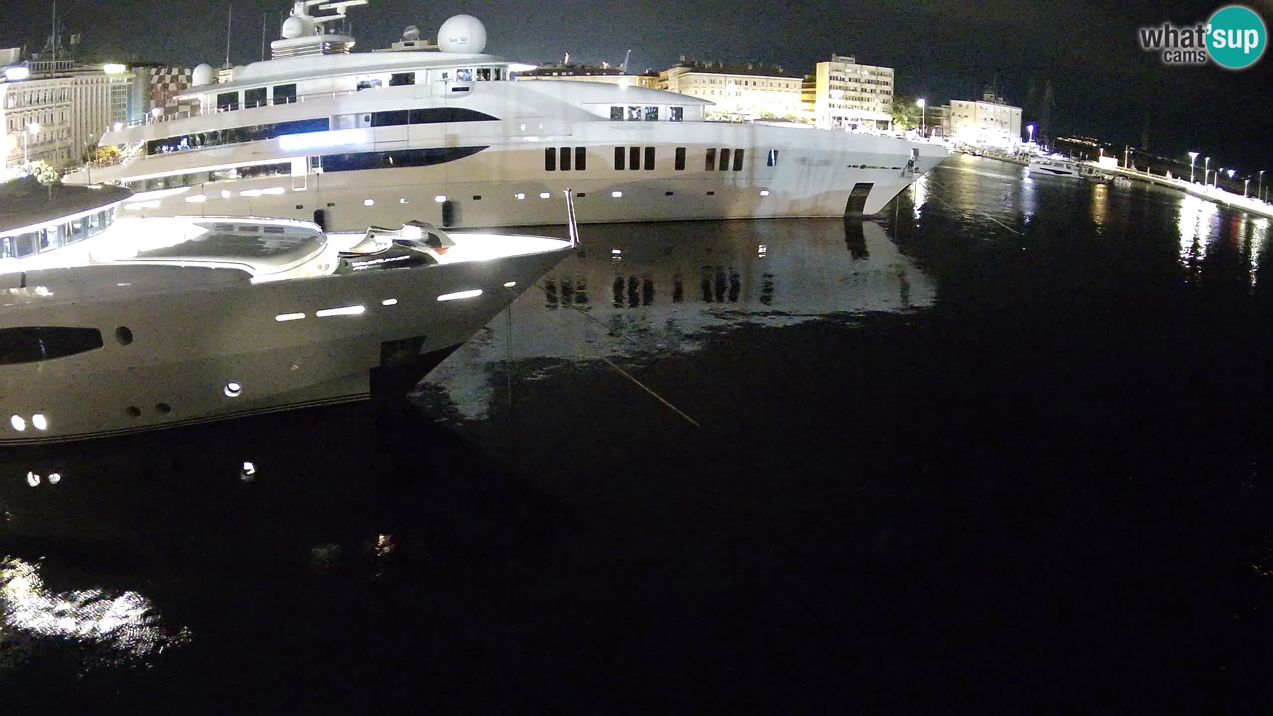 Botel Marina – Fiume live webcam