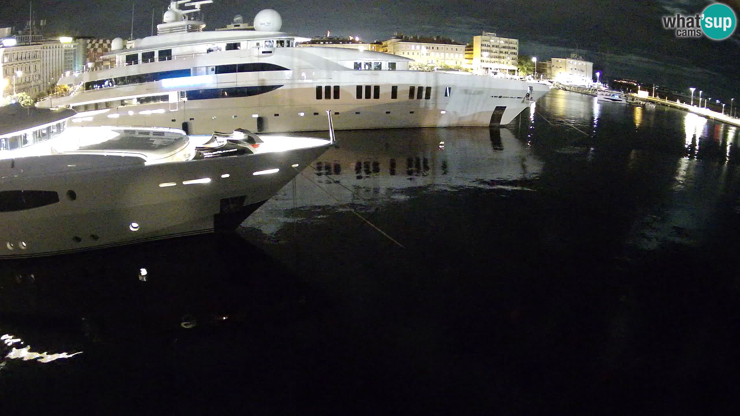 Rijeka – Botel Marina web kamera