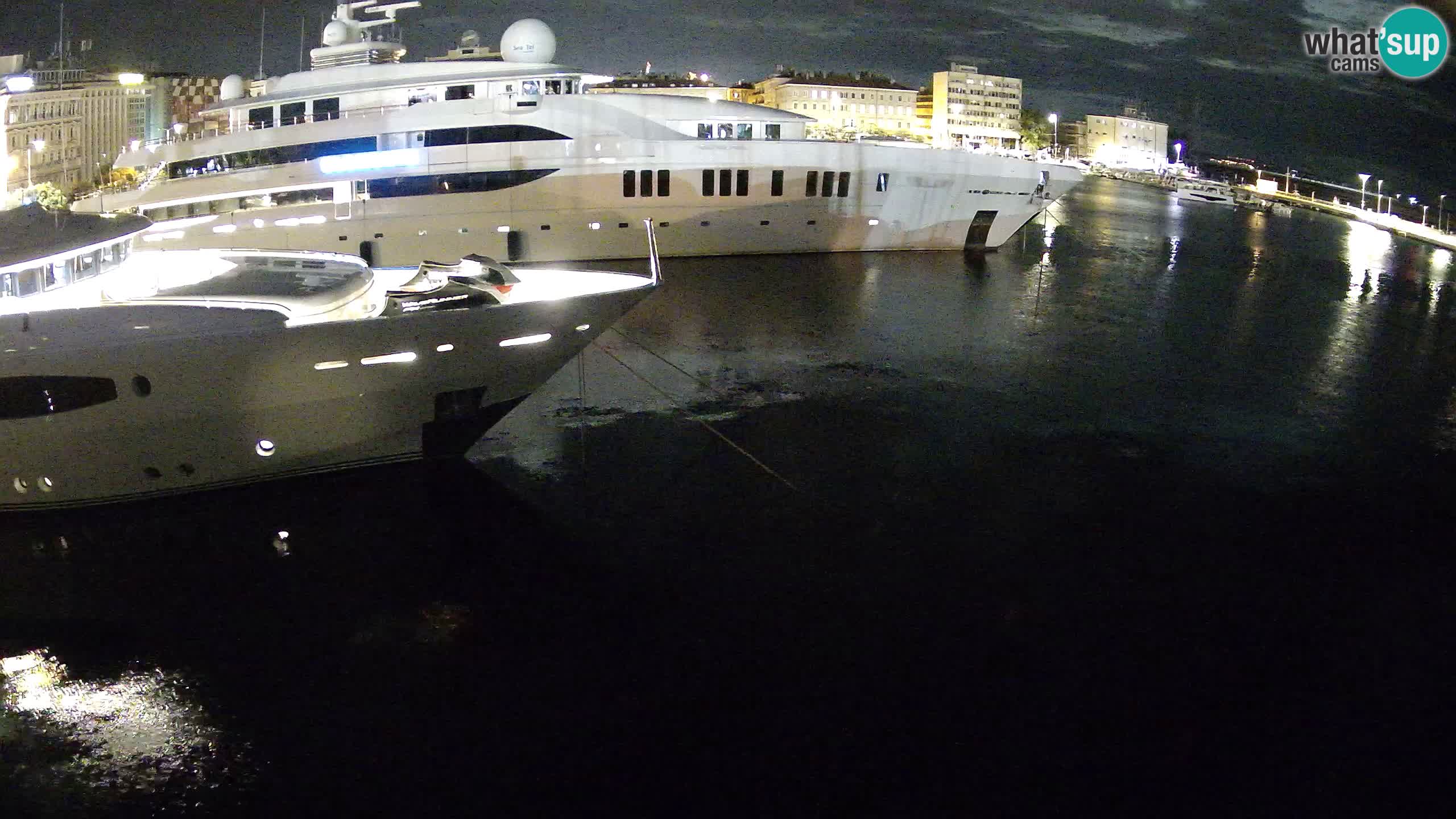 Botel Marina cámara web en vivo Rijeka