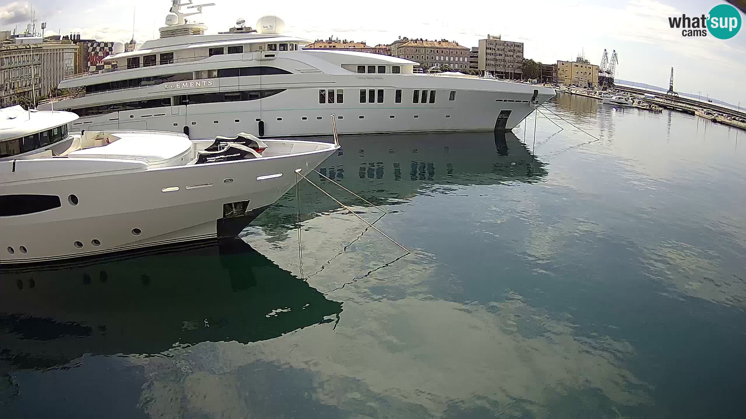 Rijeka – Botel Marina webcam en direct